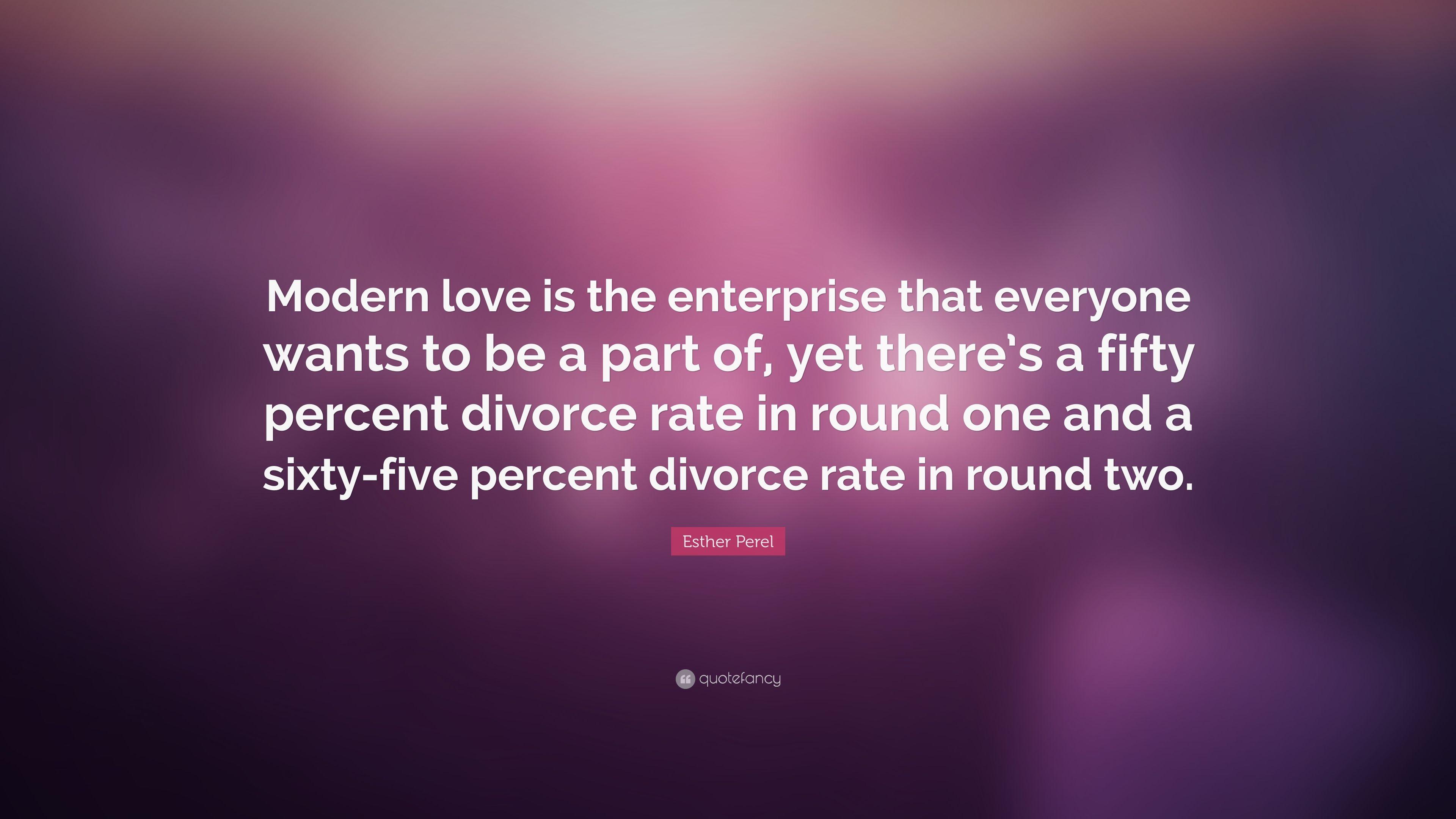 3840x2160 Esther Perel Quote: “Modern love is the enterprise that