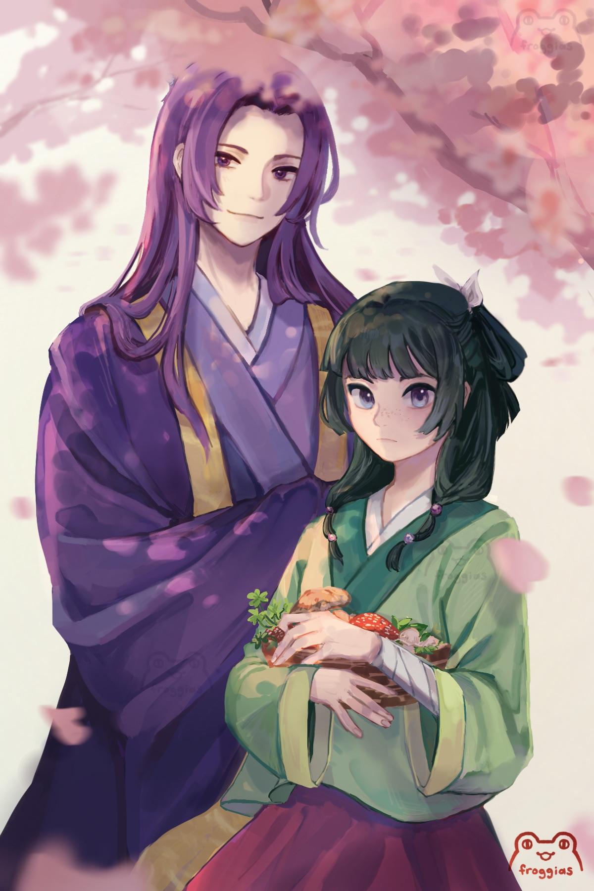 1200x1800 My fanart of Maomao & Jinshi