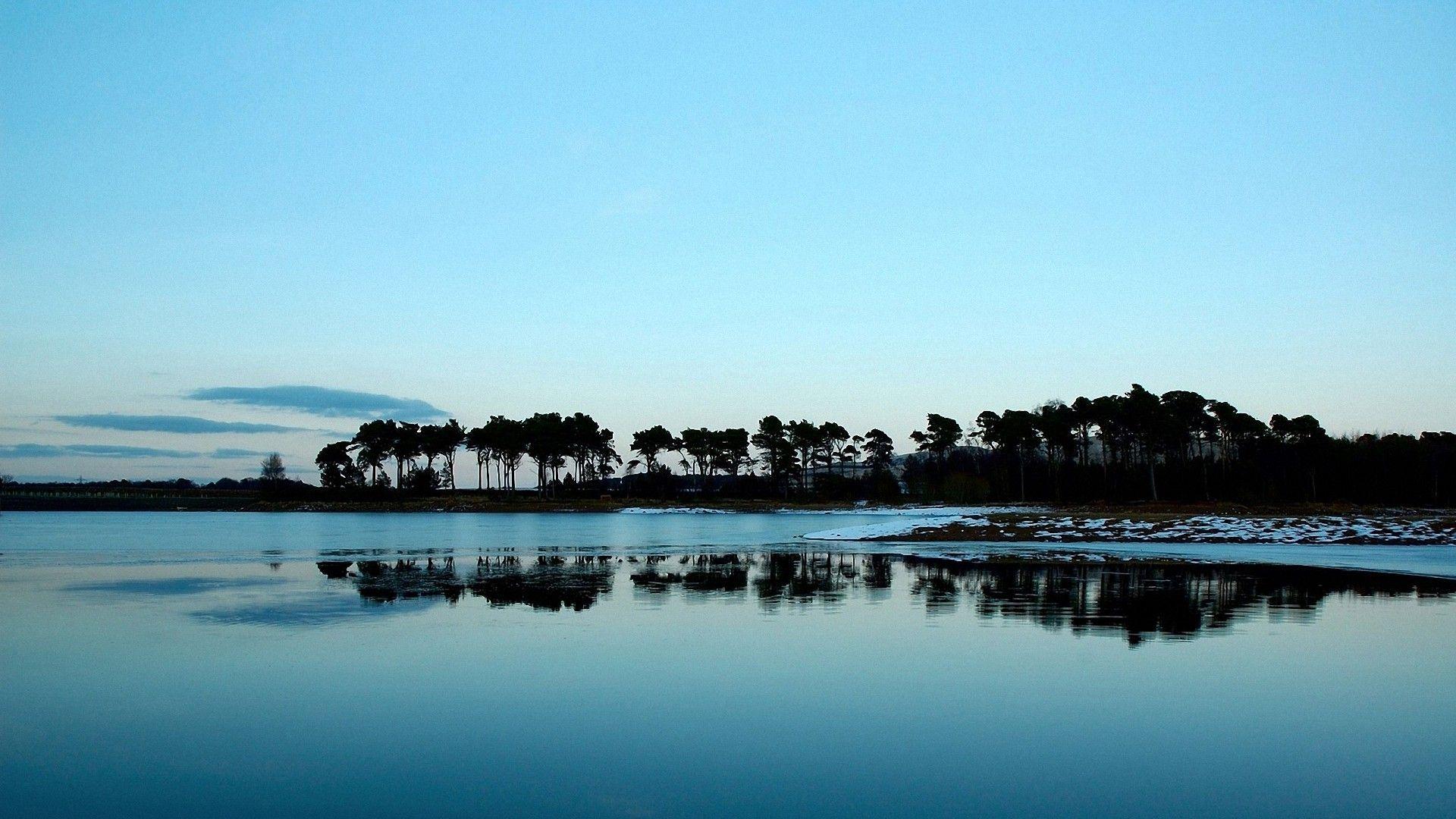 1920x1080 lake tree landscape HD wallpaper. nature desktop