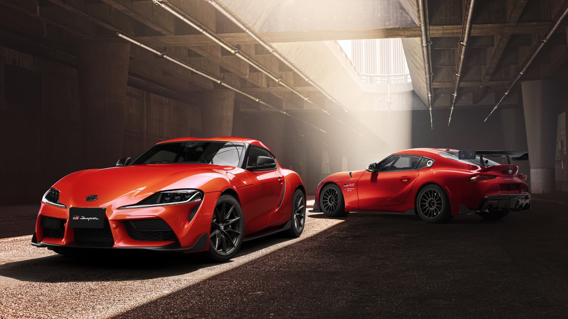 1920x1080 Special Edition Orange Toyota Supra Not