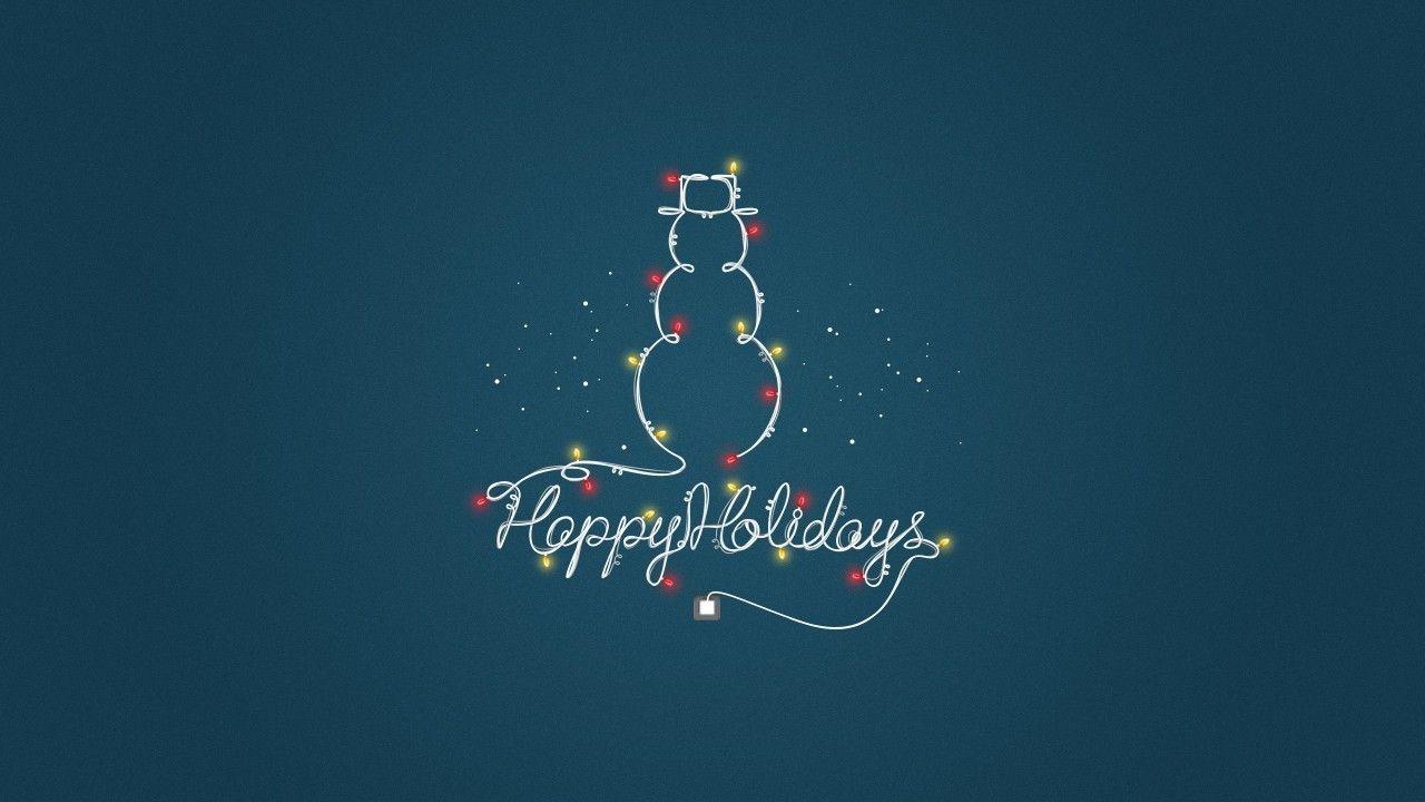 1280x720 Wallpaper Happy holidays, HD, Celebrations / Christmas