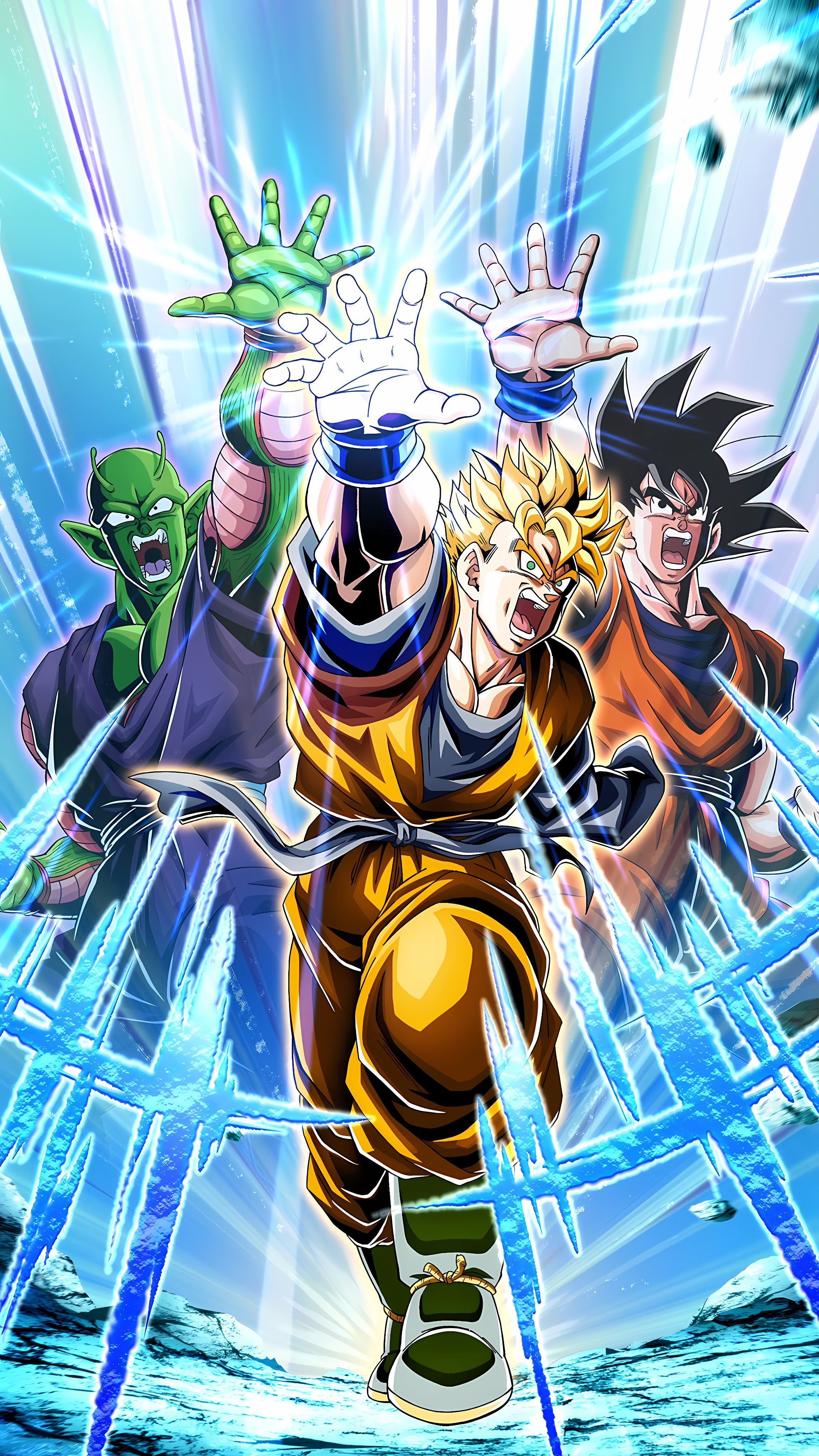 2304x4096 Super Saiyan Gohan Future
