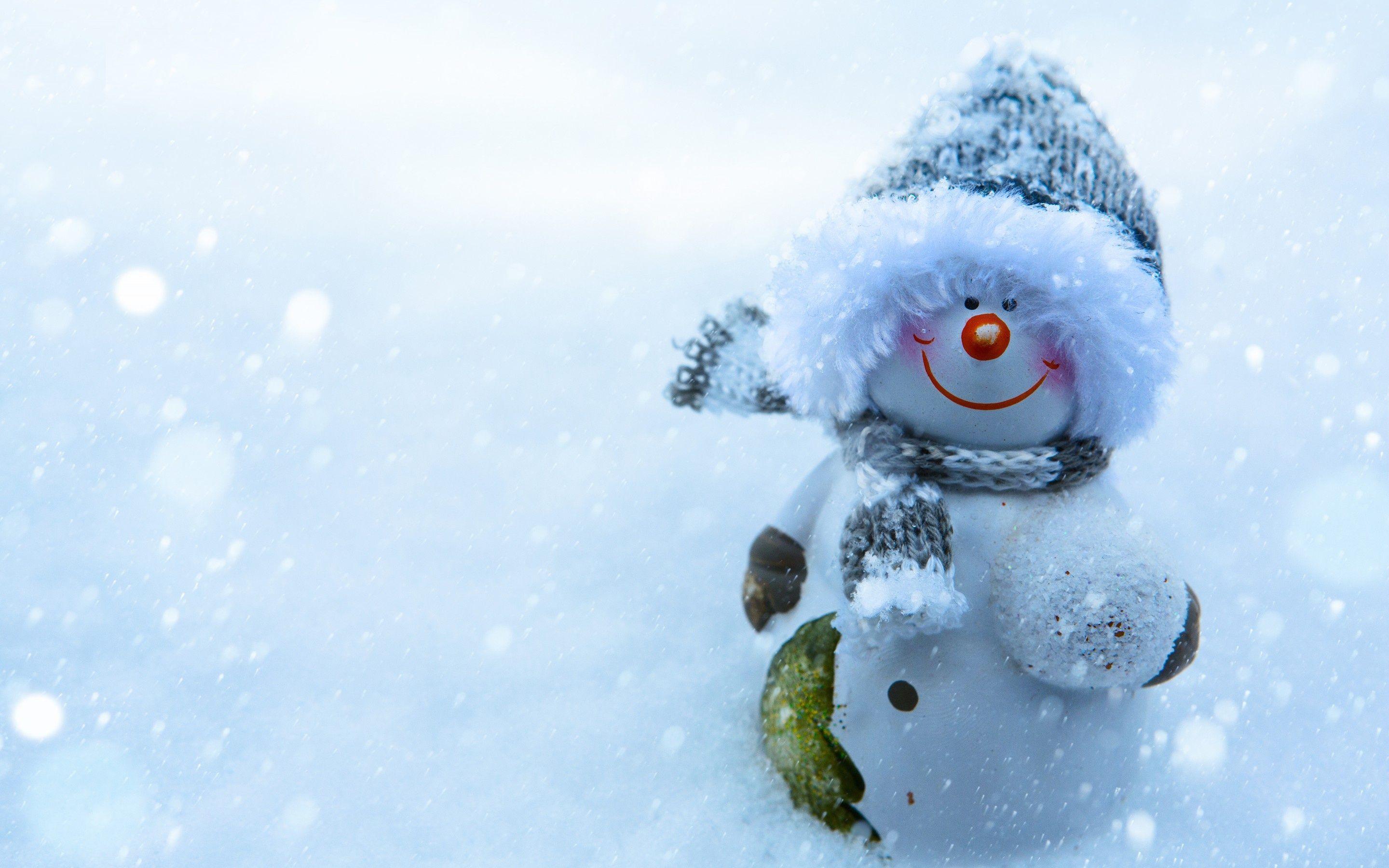 2880x1800 Snowman Widescreen Wallpaper 52518 2880x1800px