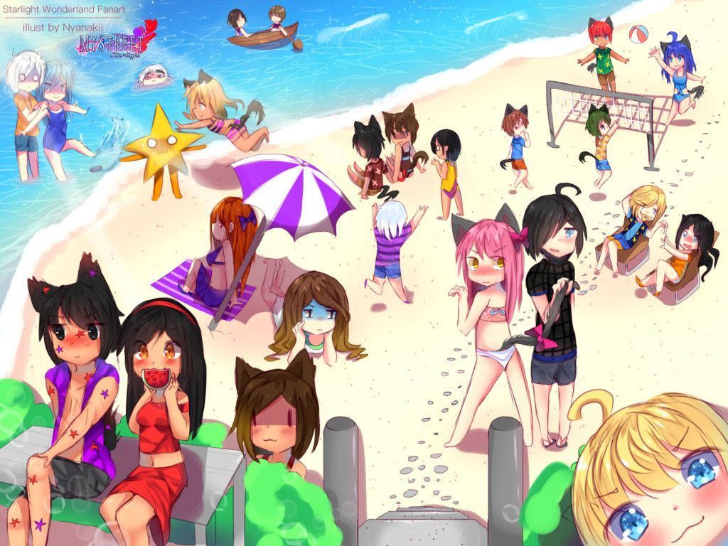 1024x768 Aphmau Wallpaper