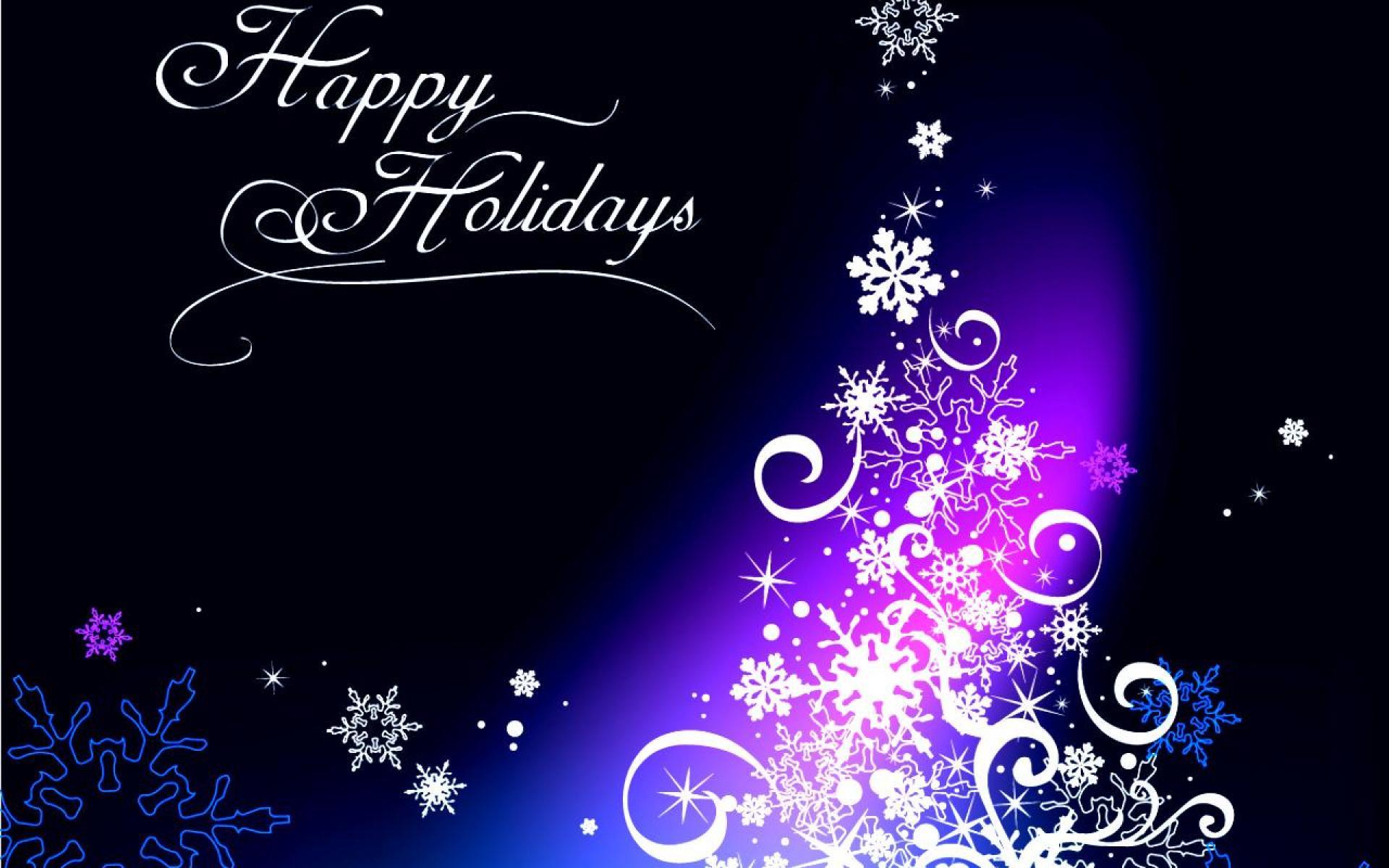 1920x1200 Happy Holidays Other Abstract Background Wallpaper