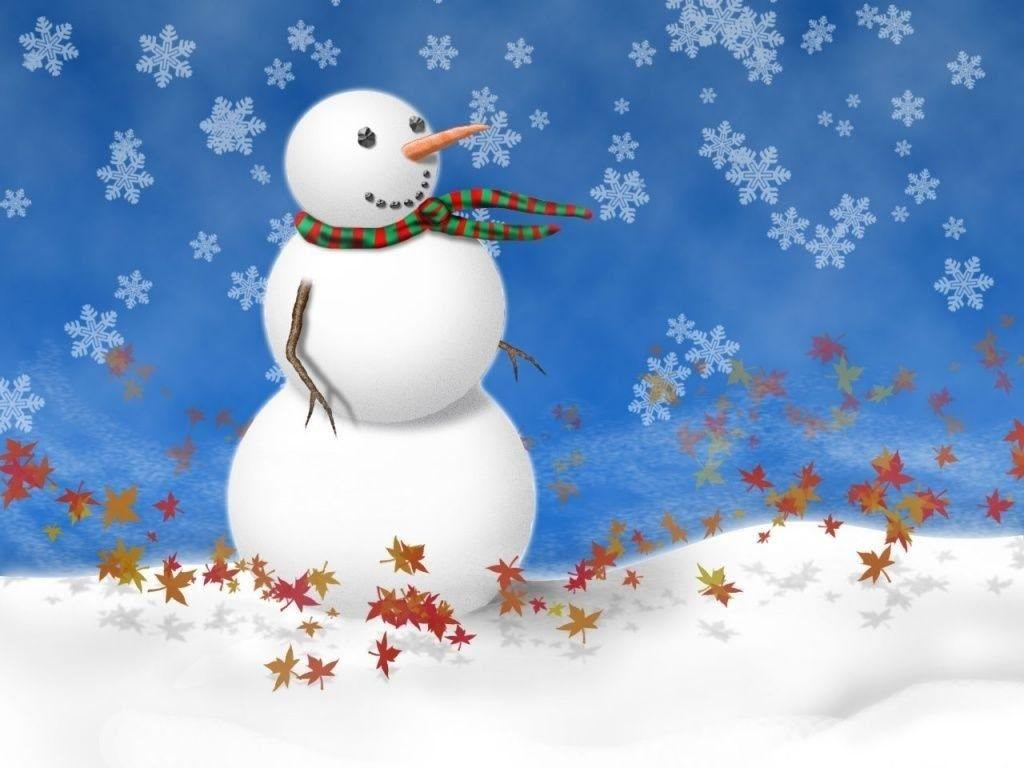 1024x768 Snowman Desktop Wallpaper Widescreen HD Wallpaper Desktop