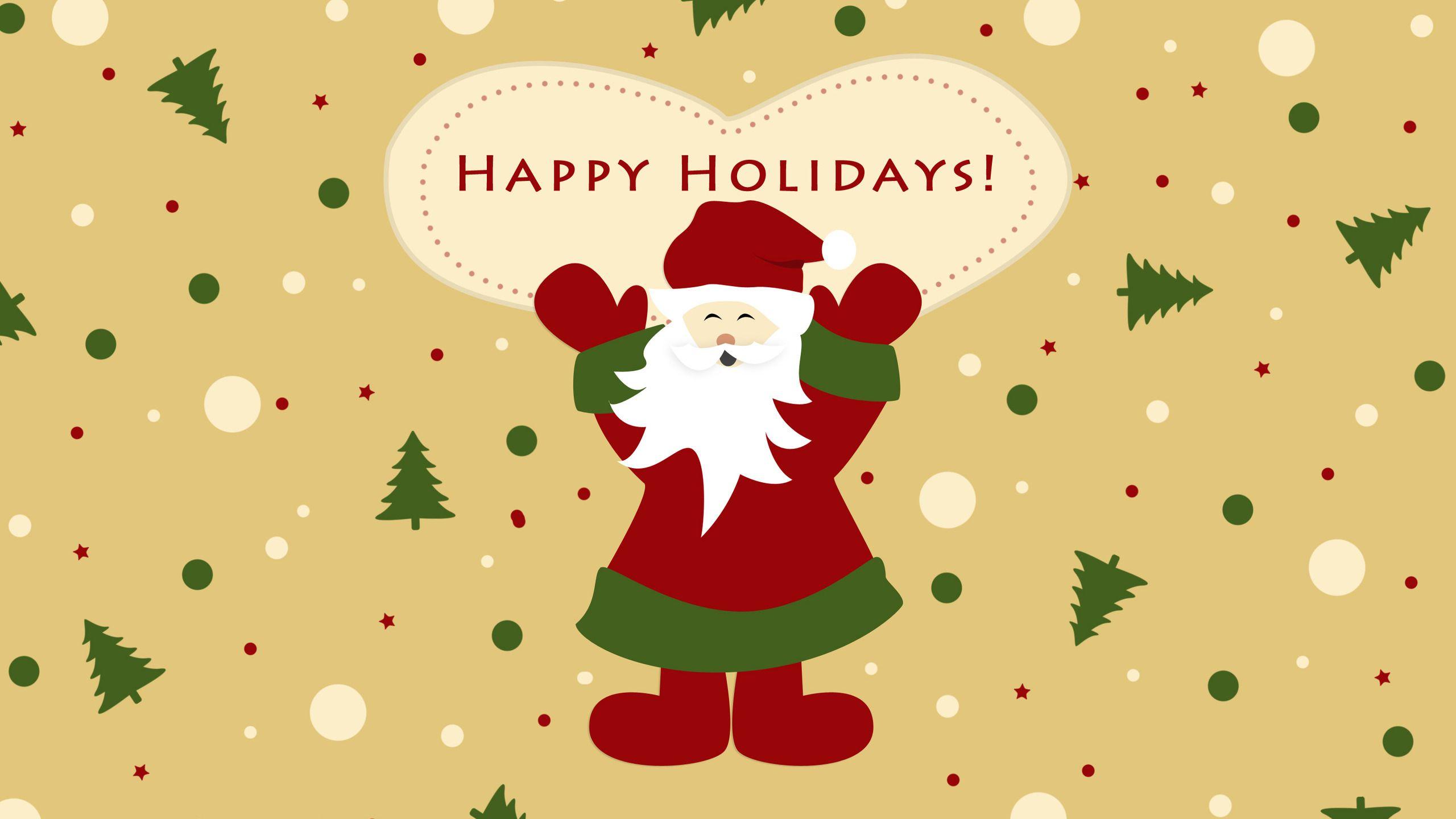 2560x1440 Happy Holidays. Academic Fair. Holiday Wallpaper, Happy