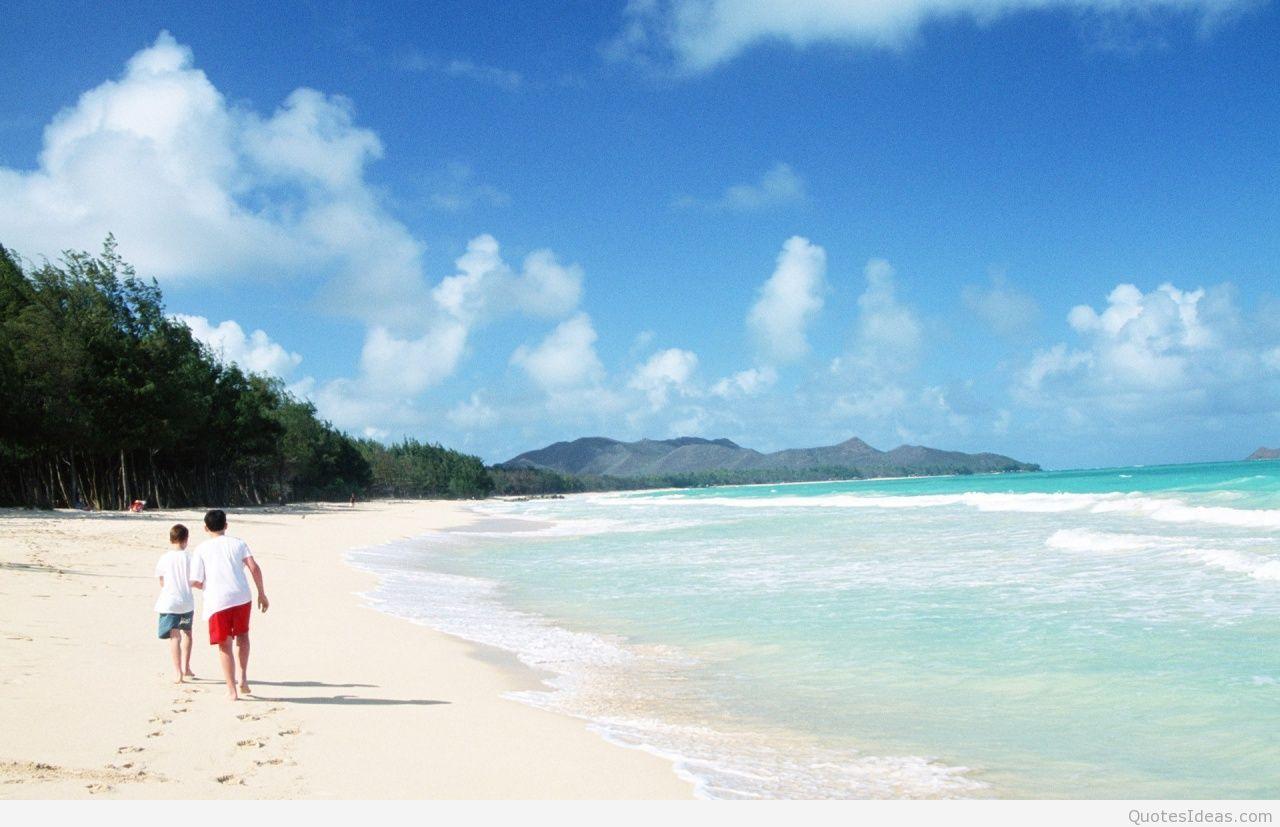 1280x827 Summer beach desktop wallpaper