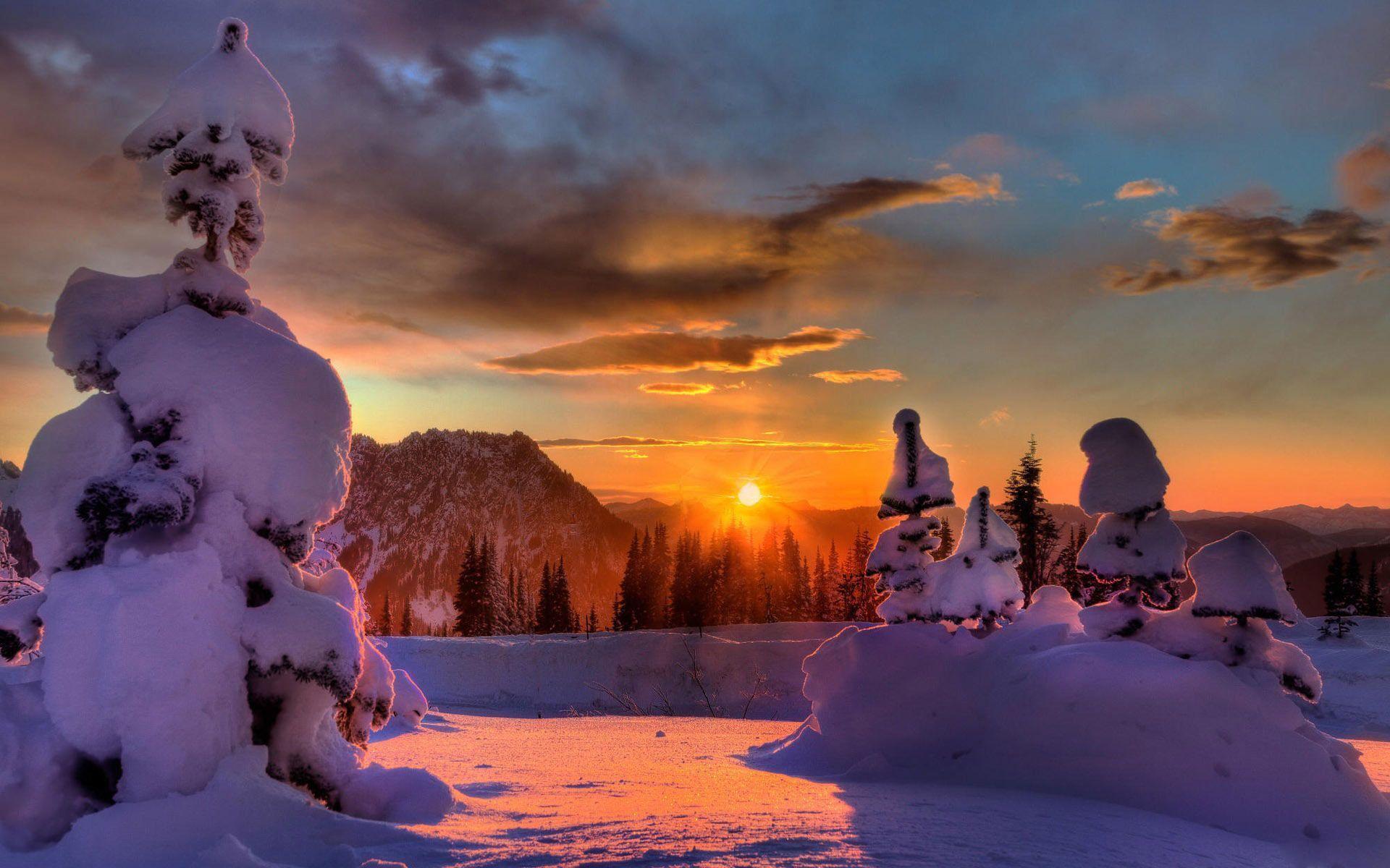 1920x1200 Winter Desktops Wallpaper