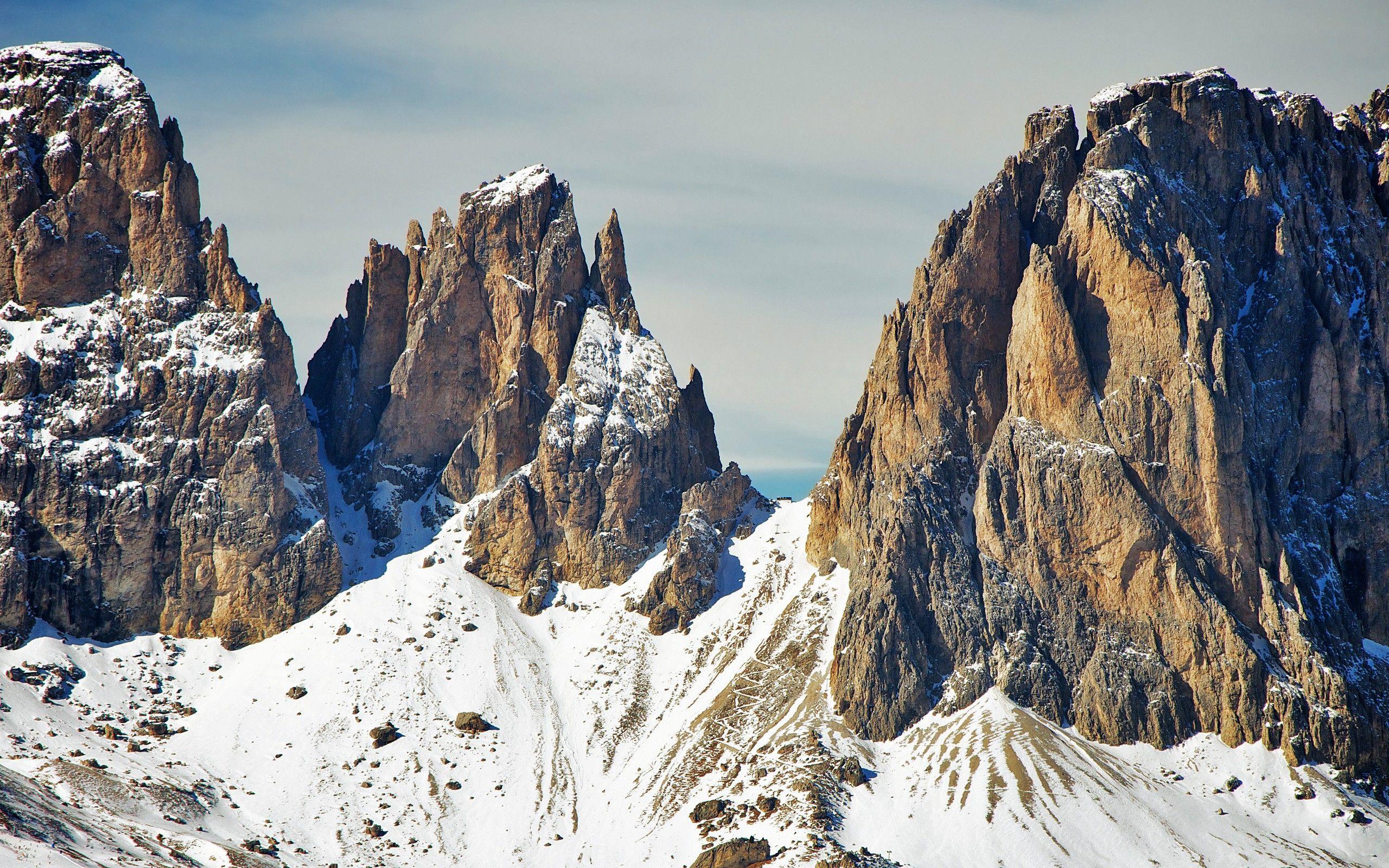 2560x1600 Free Mountain And Winter Wallpaper HD
