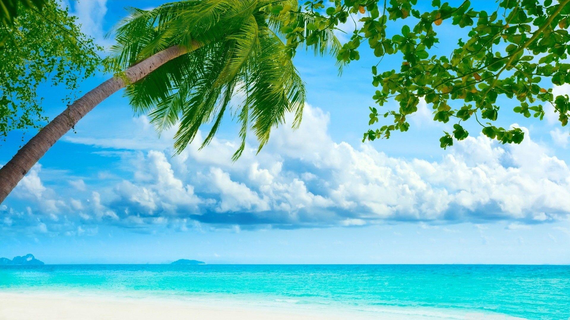 1920x1080 Tropical Island Desktop Wallpaper