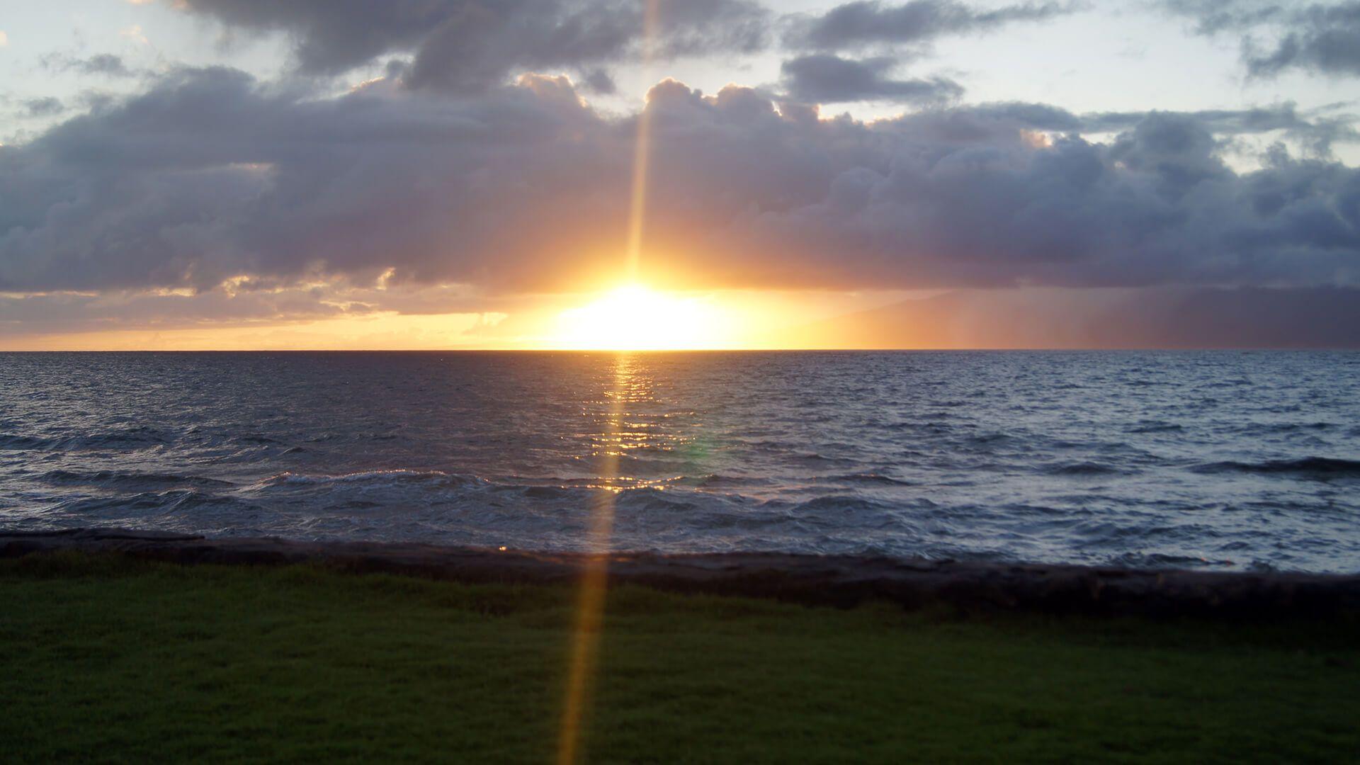 1920x1080 Hawaii Sunset Desktop Wallpaper 61866 1920x1080px