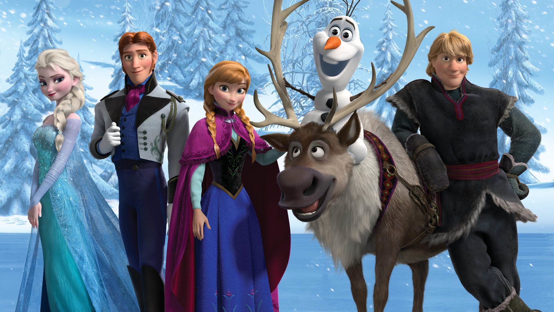 Frozen Characters Wallpapers - Top Free Frozen Characters Backgrounds ...