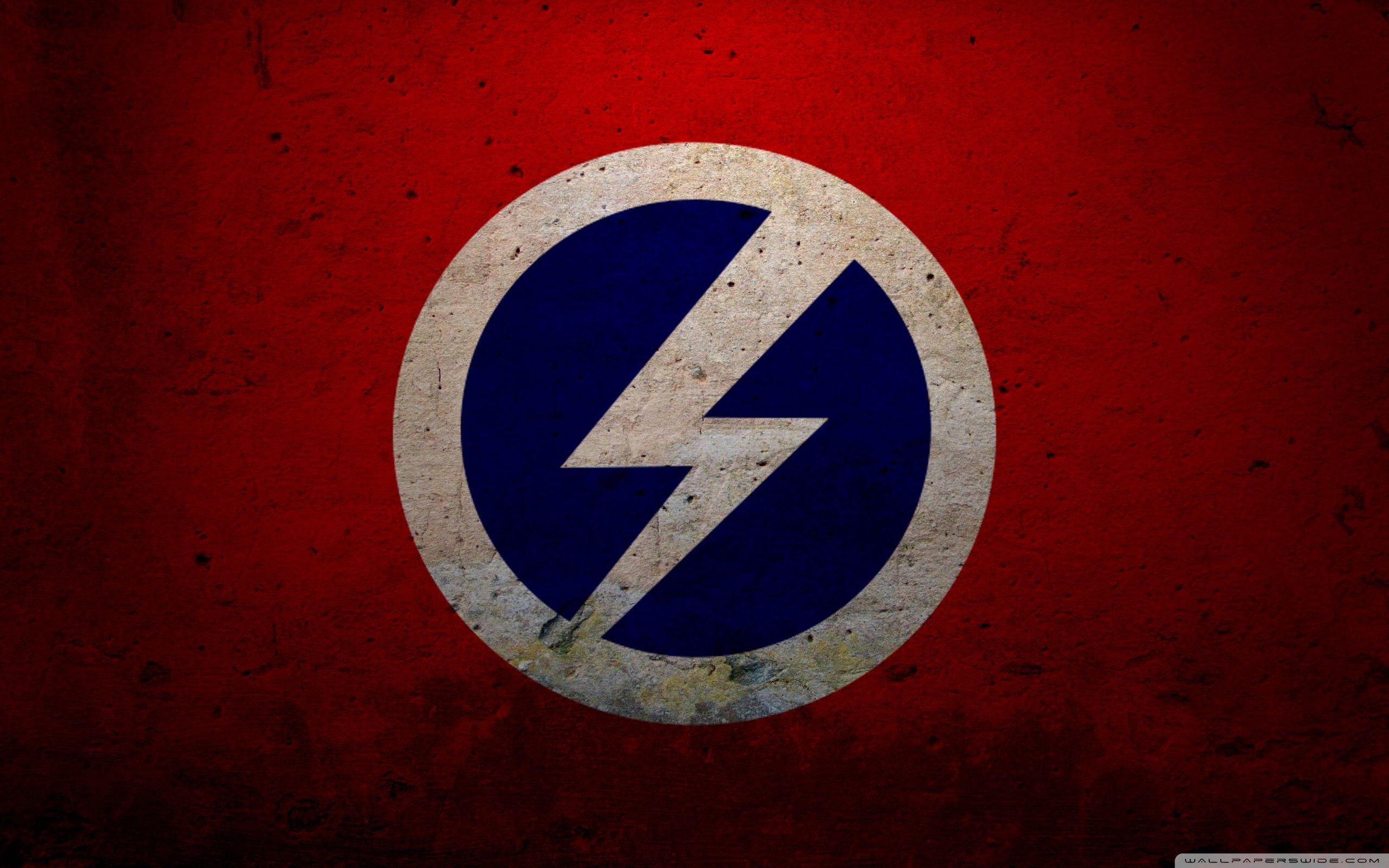 2560x1600 Grunge British Union Of Fascists Flag ❤ 4K HD Desktop Wallpaper