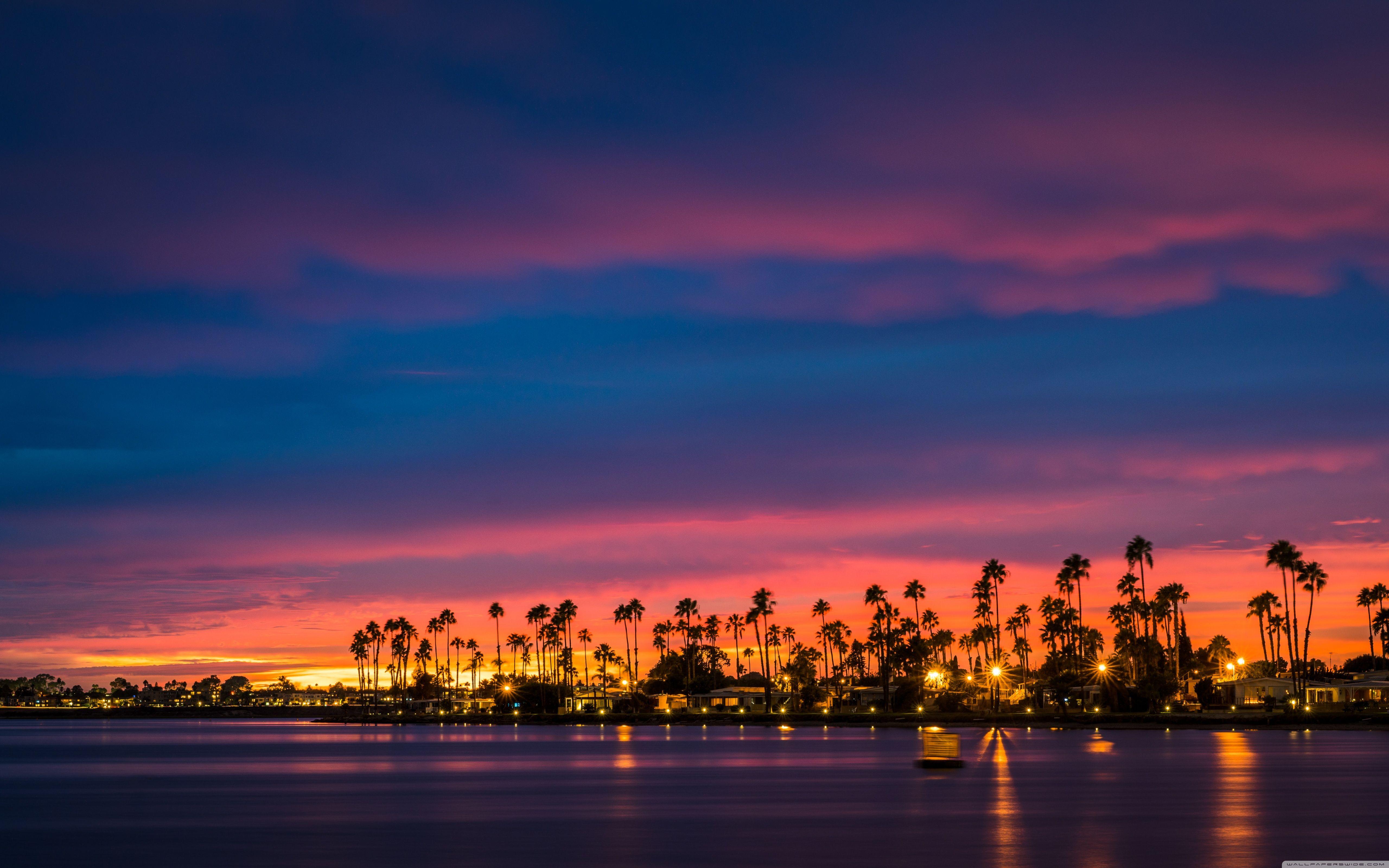5120x3200 San Diego Sunset ❤ 4K HD Desktop Wallpaper for 4K Ultra HD