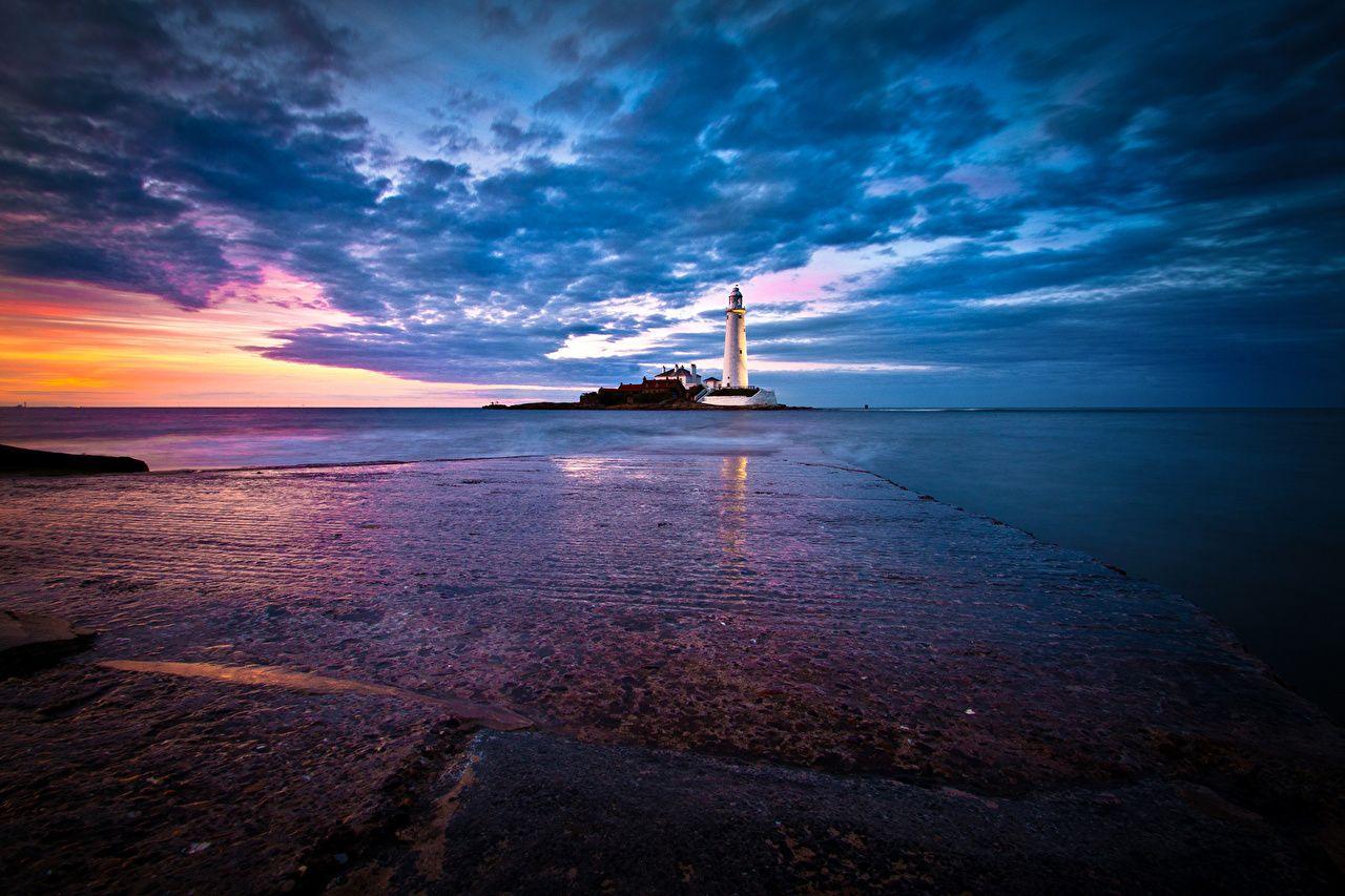 Summer Sunset Lighthouse Desktop Wallpapers - Top Free Summer Sunset ...