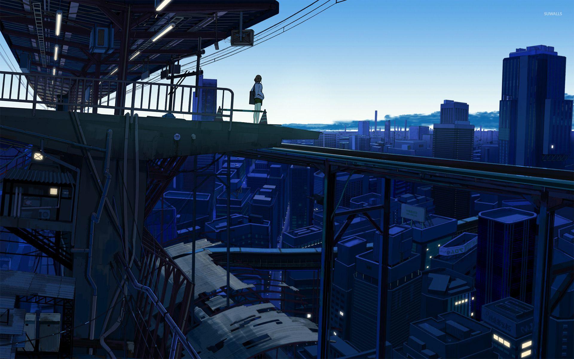 1920x1200 Dawn in the city wallpaper wallpaper