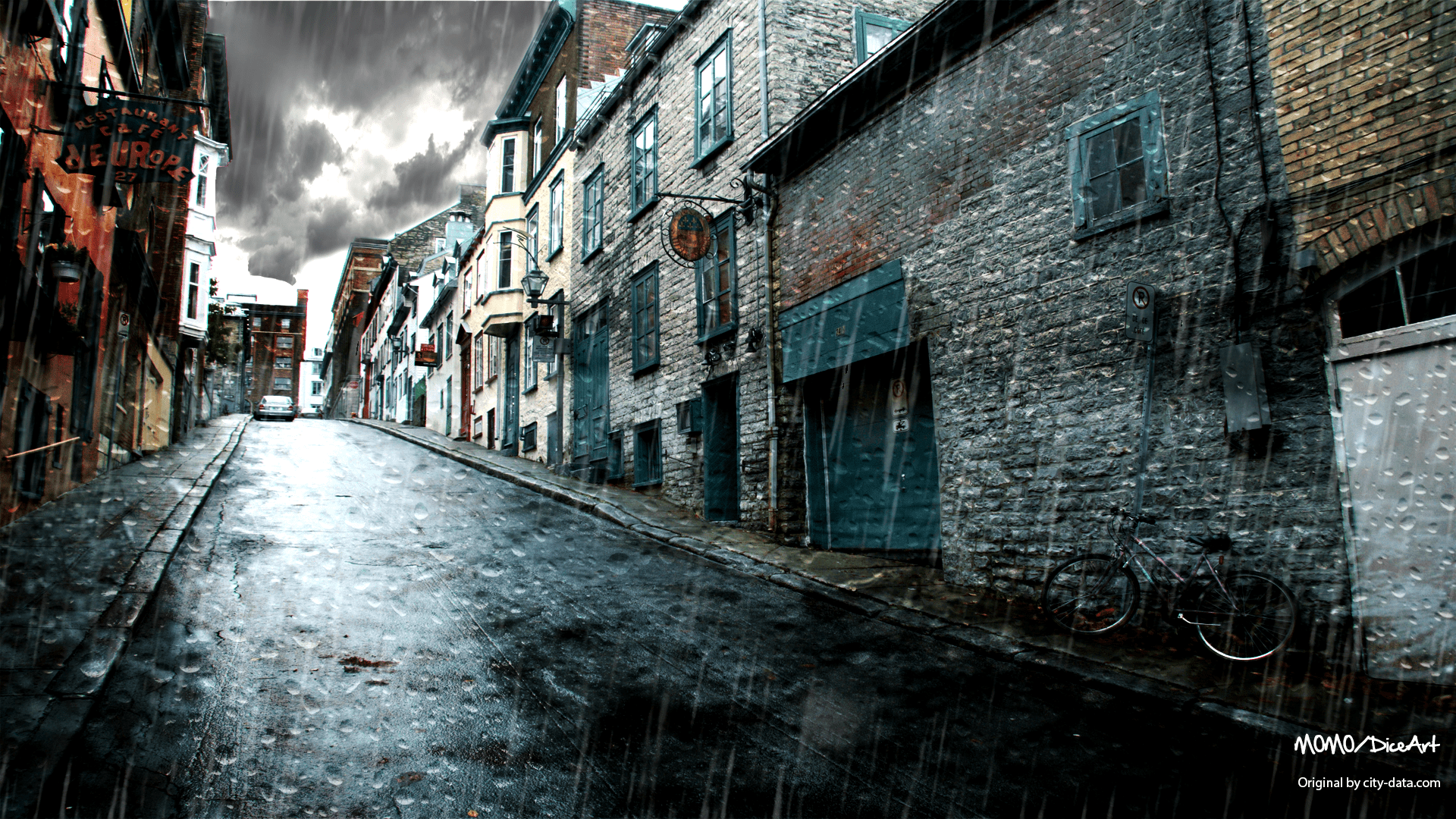 1920x1080 Street Wallpaper