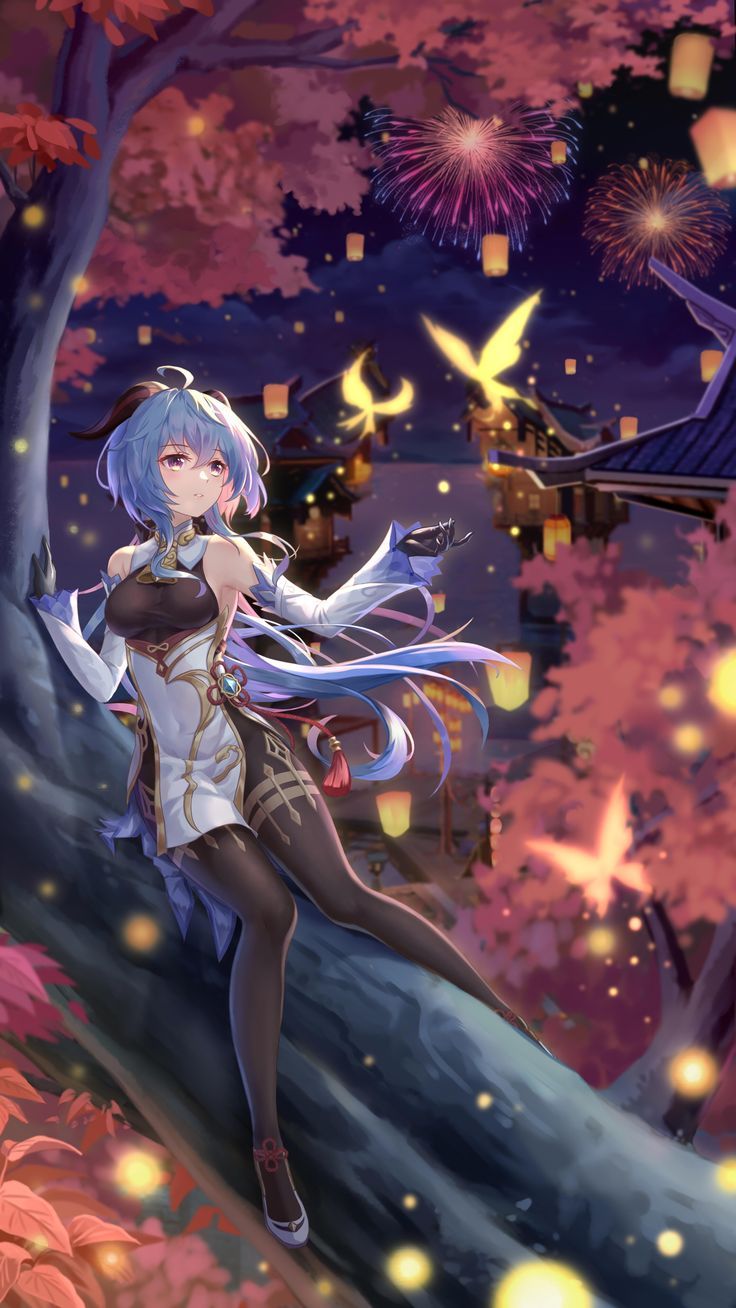 736x1308 Genshin Impact anime girls Ganyu