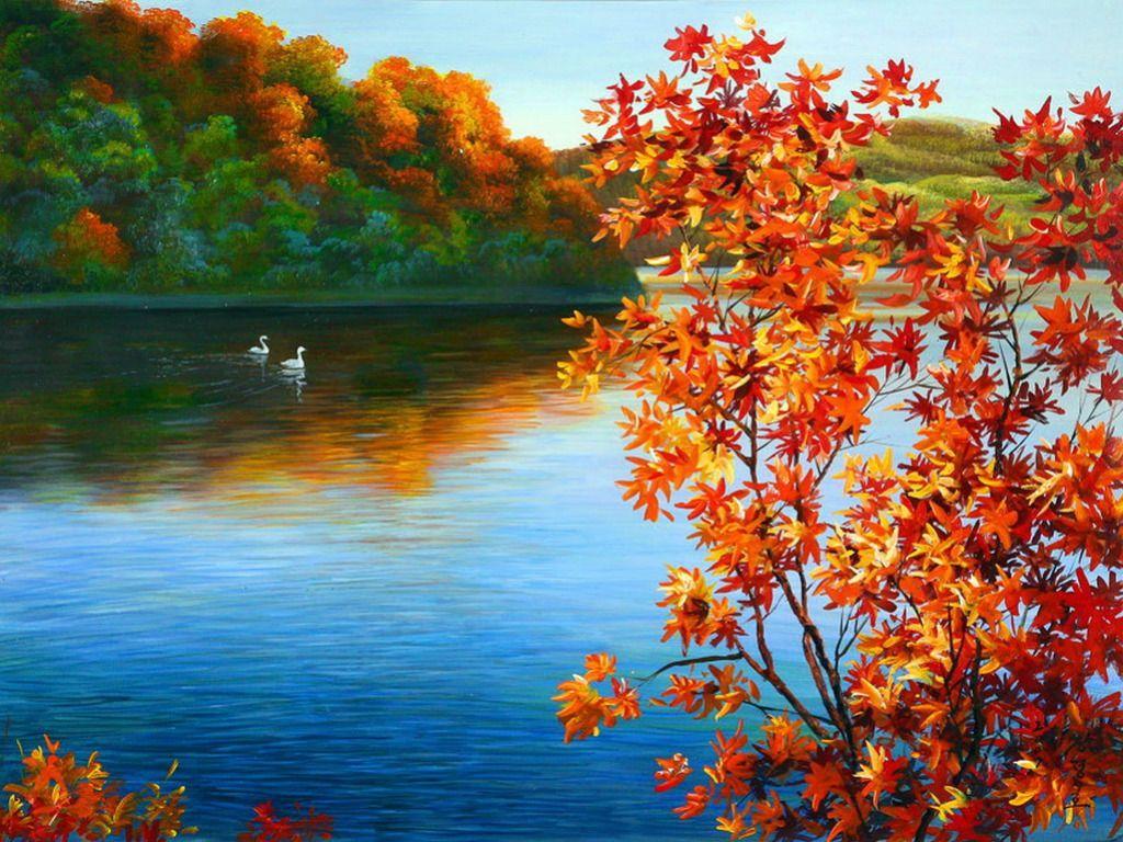 1024x768 free autumn desktop wallpaper picture