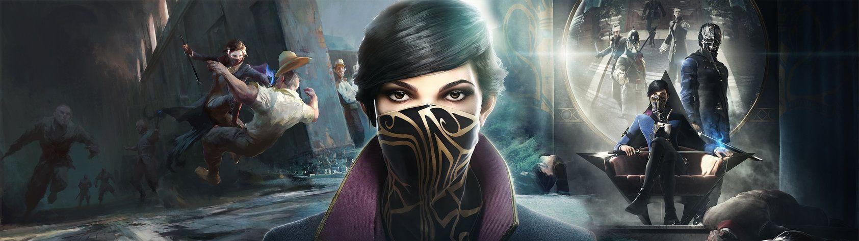 1685x474 Dishonored 2 Dual Screen Wallpaper