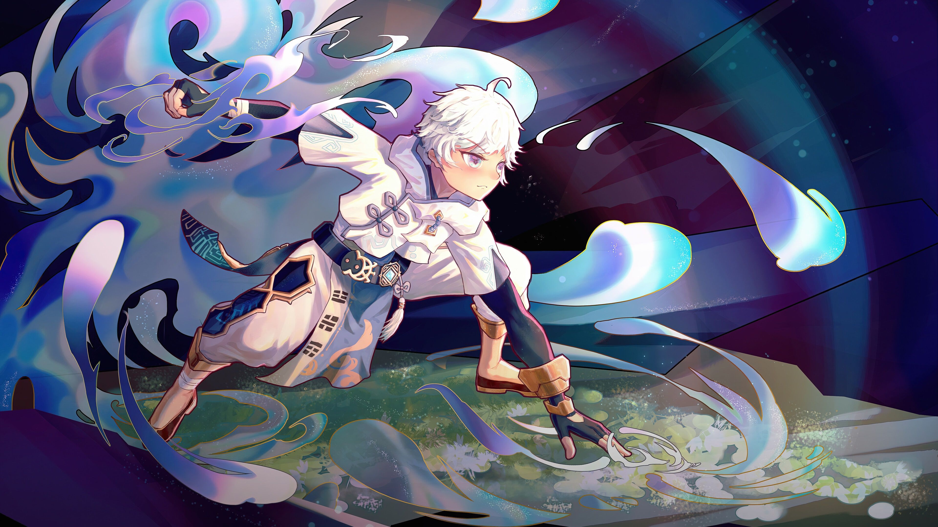 3840x2160 chongyun, genshin impact, 8k, hd, HD