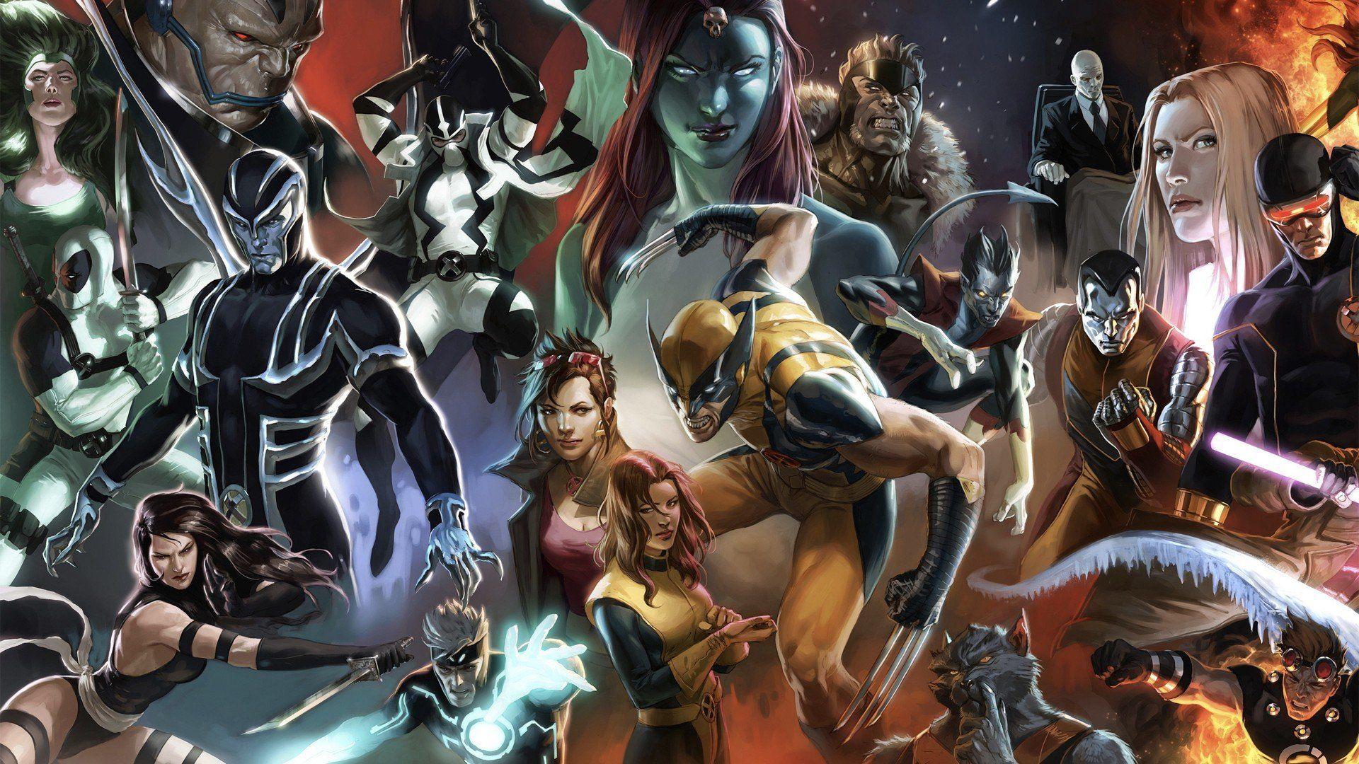 1920x1080 Marko Djurdjevic X Men Poster