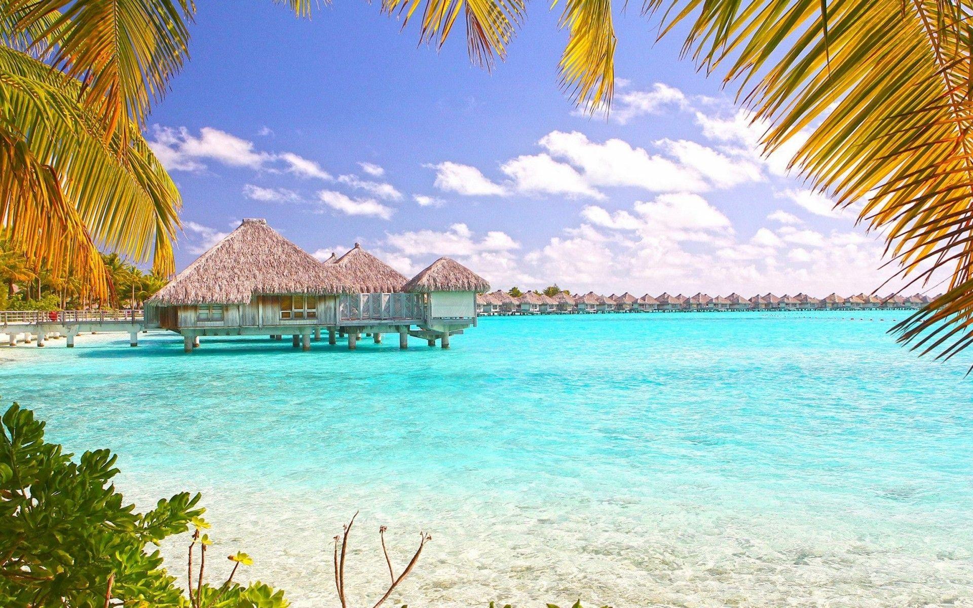 1920x1200 Tropical Beach Desktop Wallpaper
