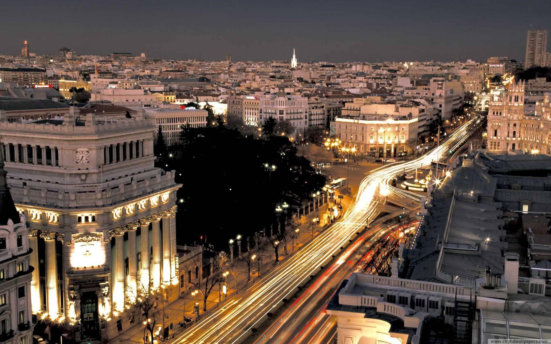 1920x1200 Madrid City Wallpaper