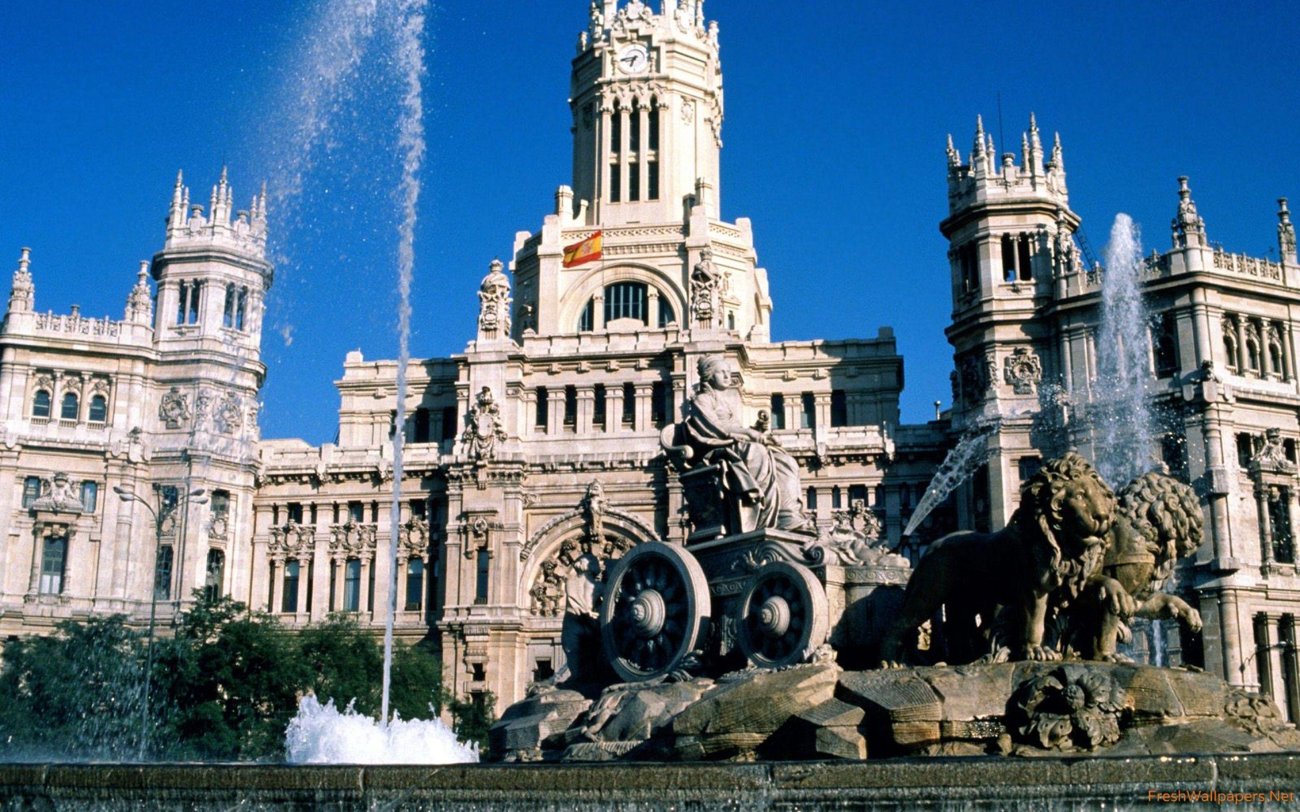 2560x1600 Plaza De Cibeles, Madrid, Spain wallpaper