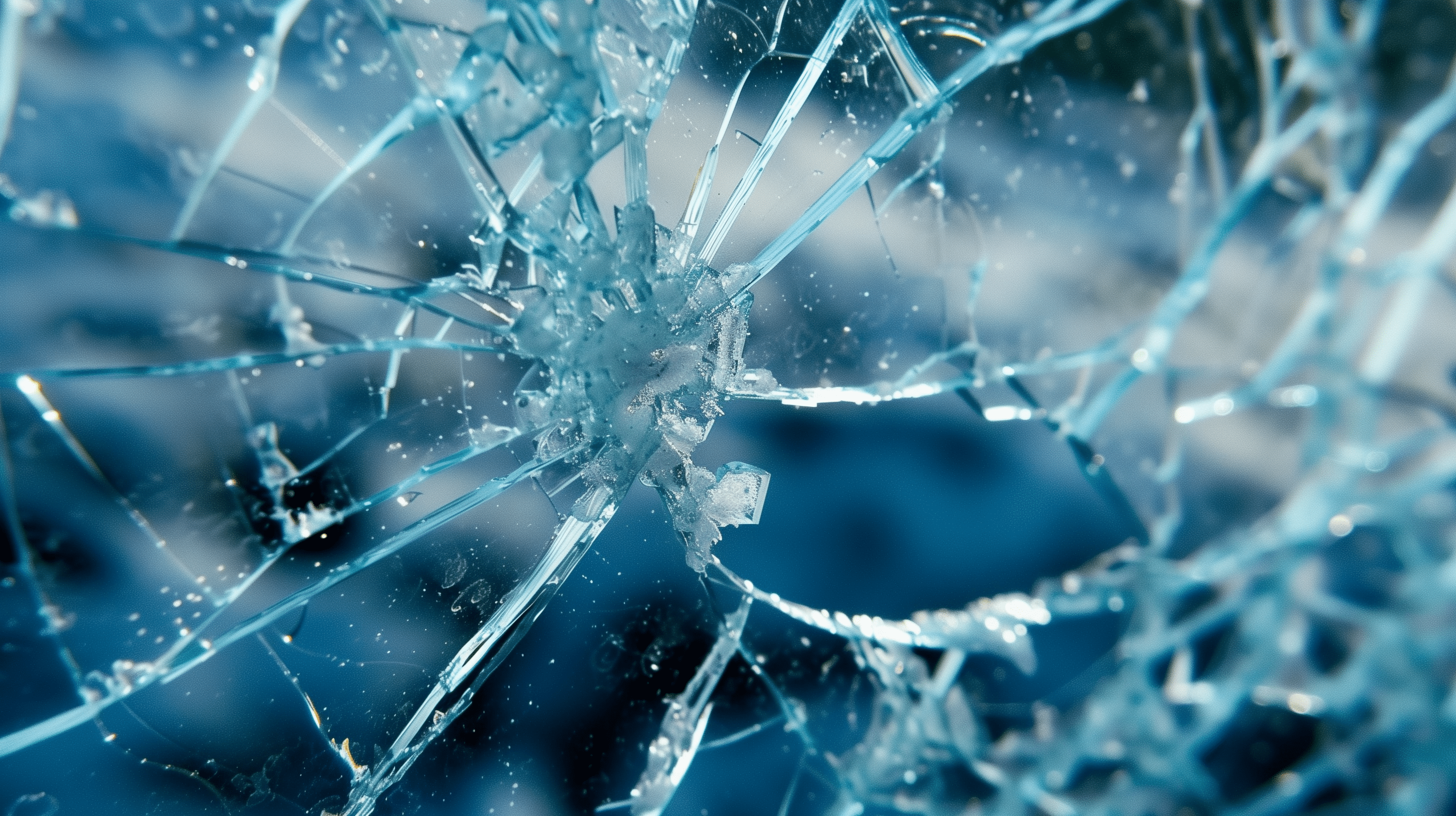 2912x1632 Cracked Screen HD Wallpaper