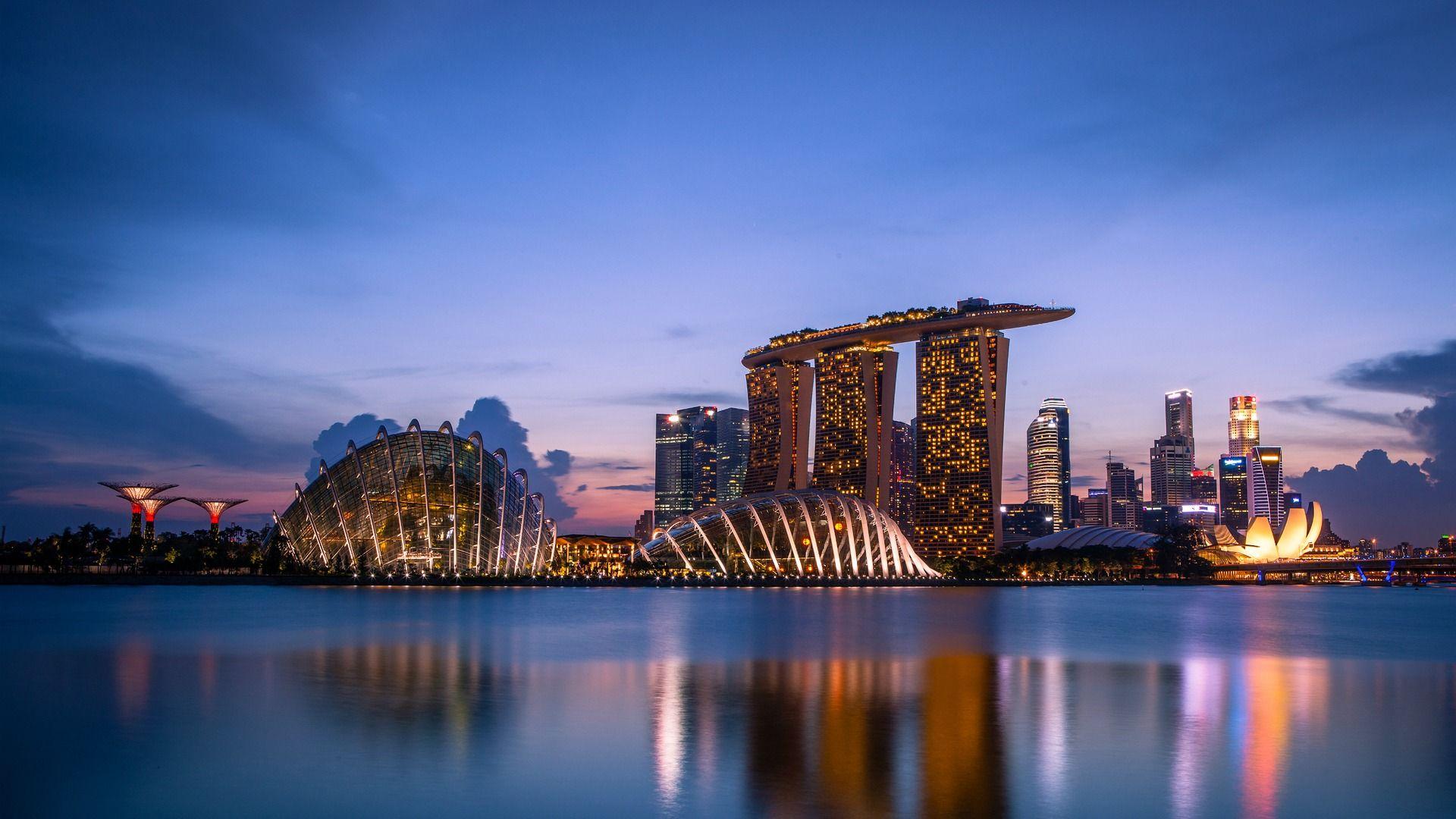 1920x1080 Singapore the city of lions HD Wallpaper Free Download