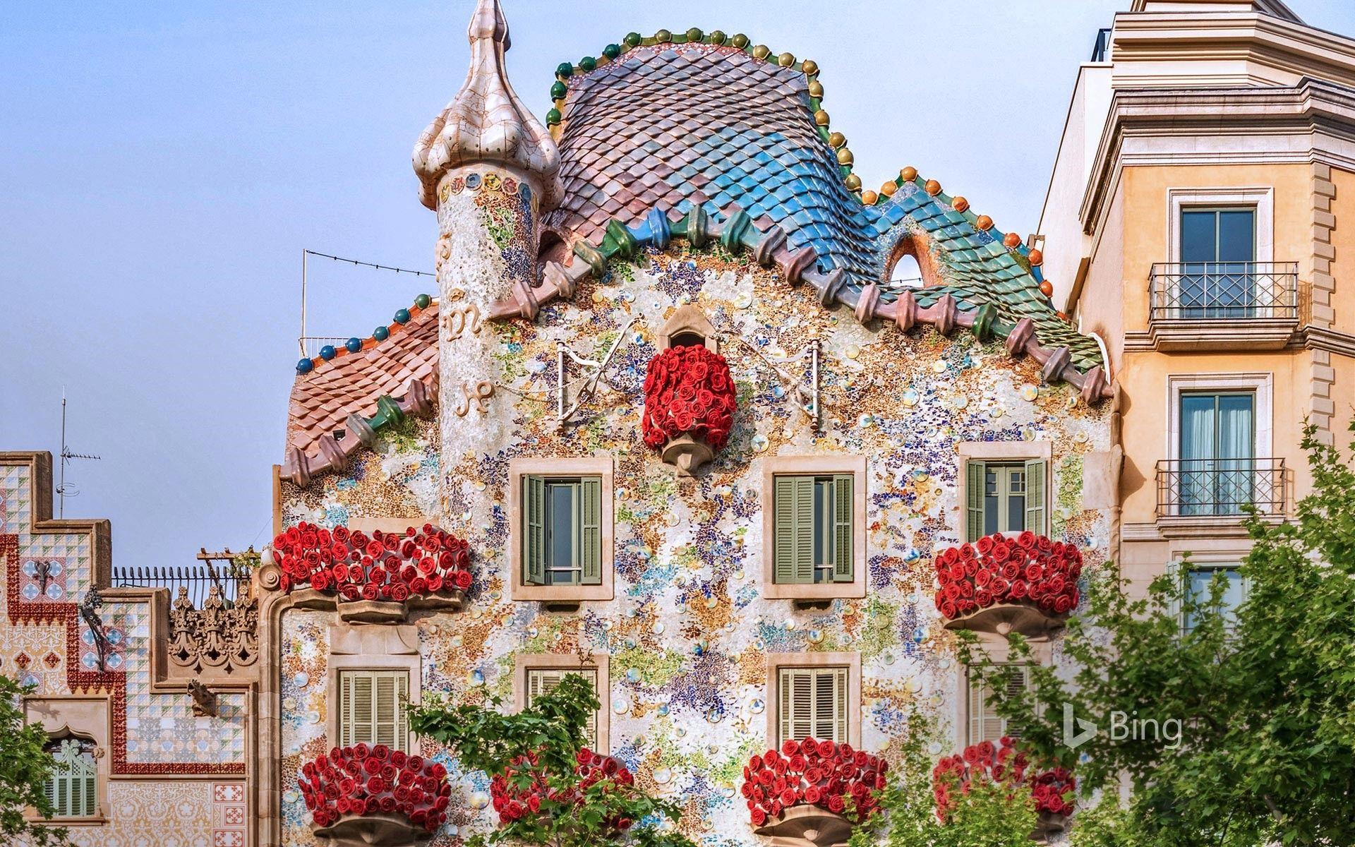 1920x1200 Casa Batlló, Barcelona, Spain © Jon Arnold Image Ltd Alamy