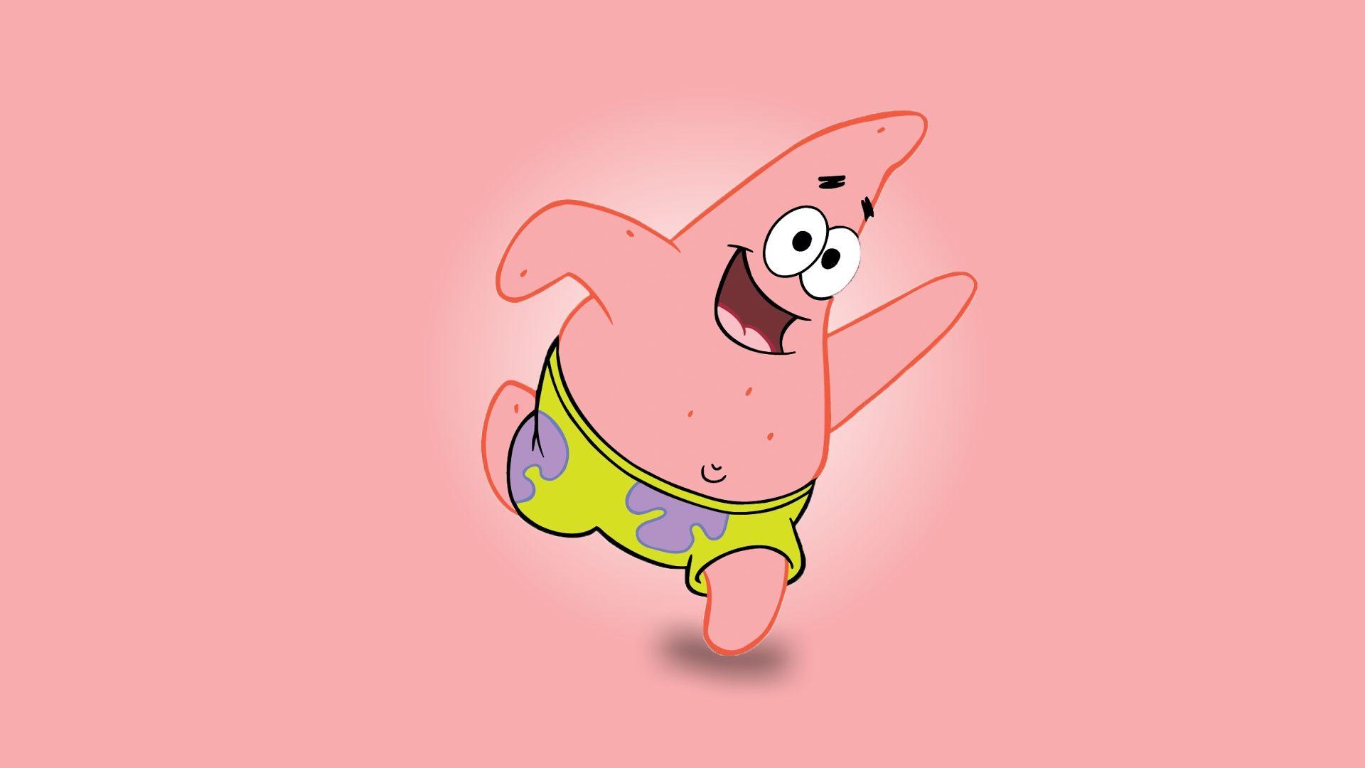 1920x1080 Happy Patrick Star Desktop Wallpaper 49592 1920x1080px