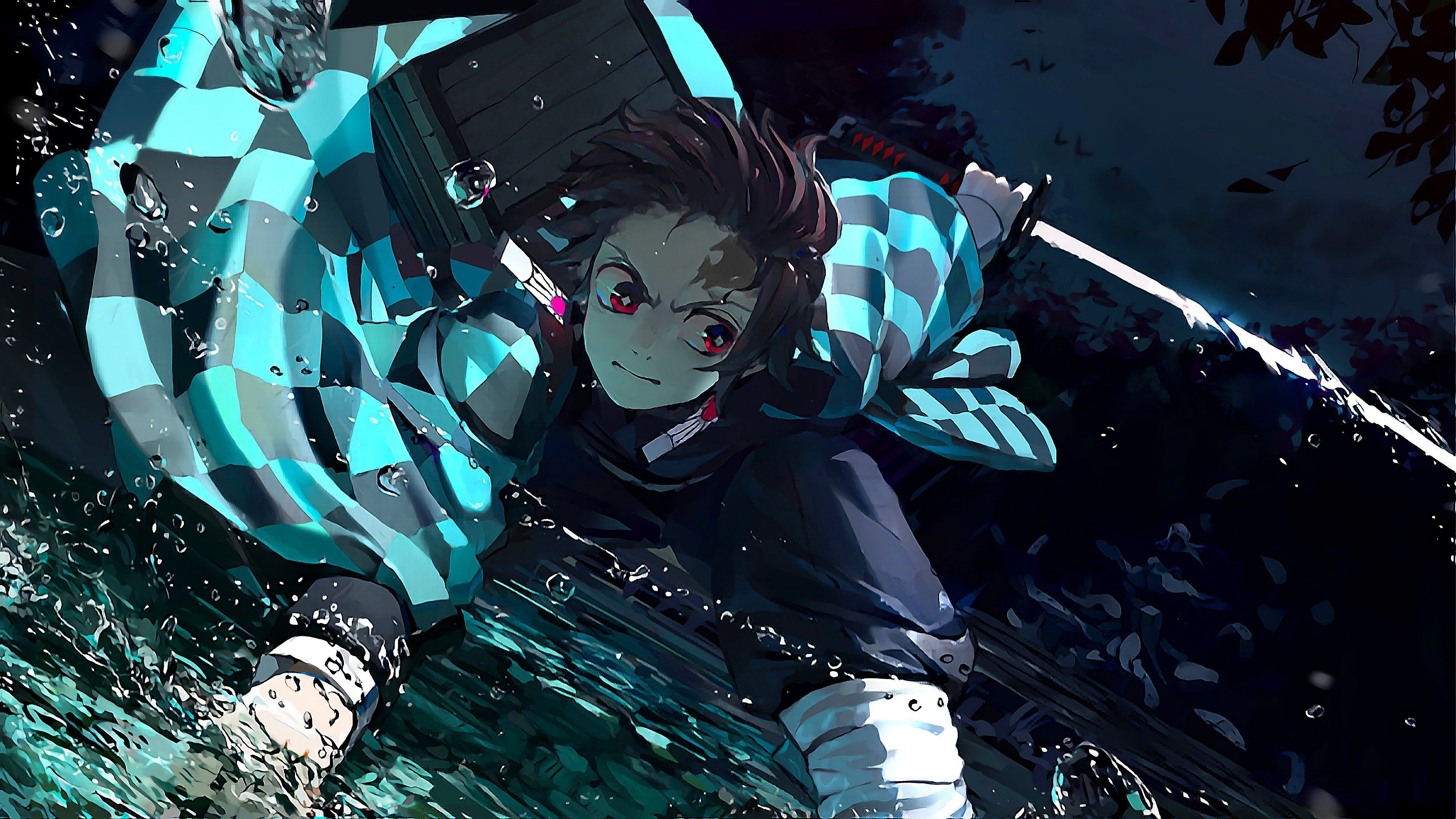 3840x2160 Tanjiro Kamado from Demon Slayer Anime Wallpaper 4k for Desktop