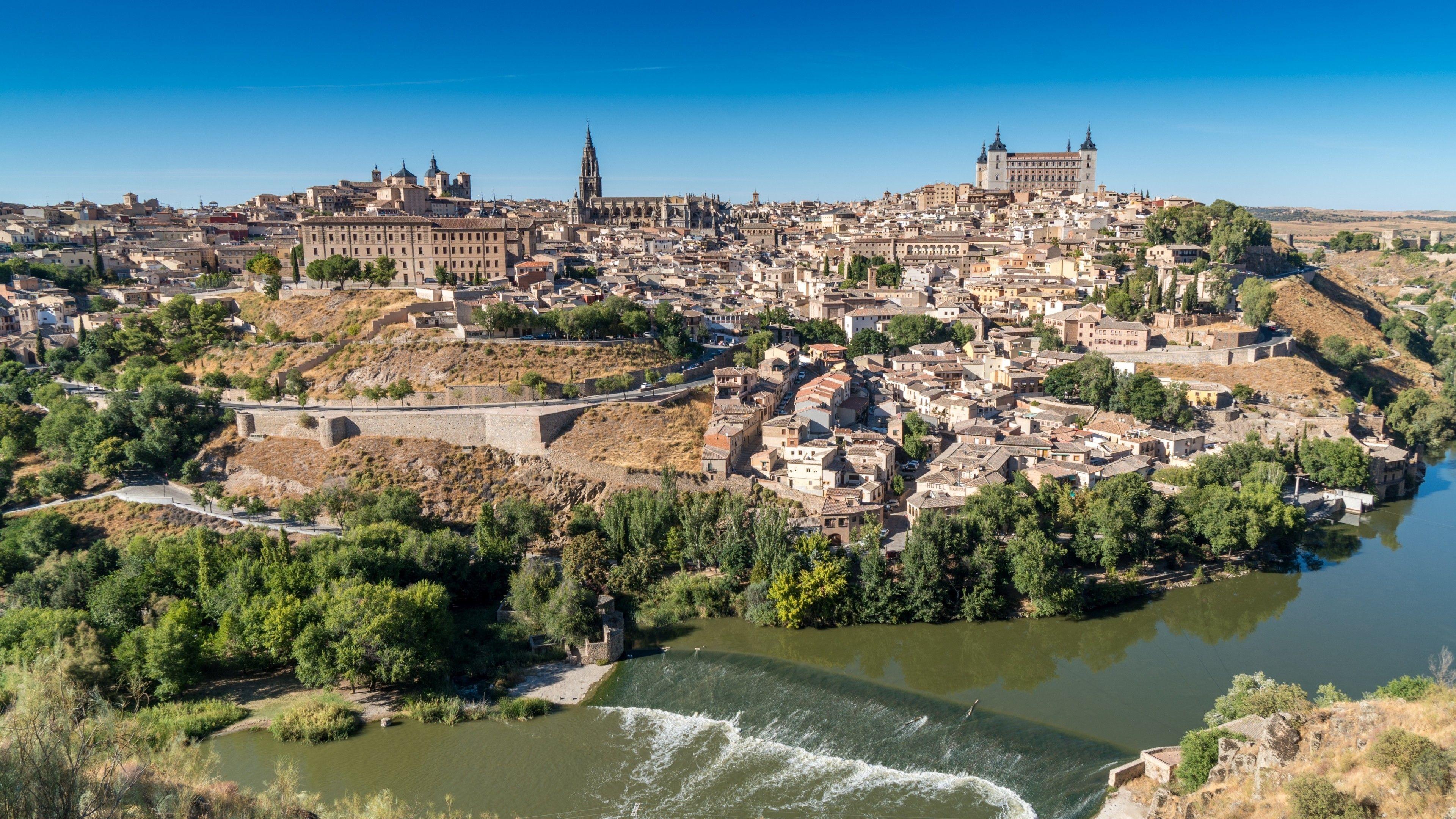 3840x2160 Download 3840x2160 Spain, Toledo, Cityscape, Buildings
