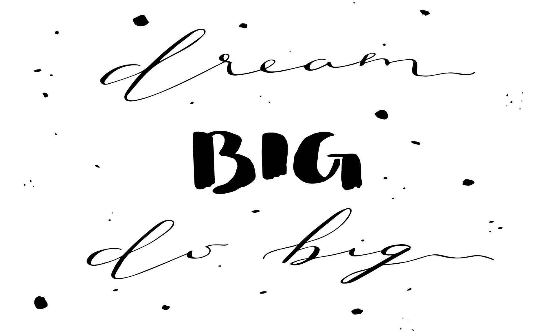 1856x1161 Free Wallpaper // Dream Big, Do Big. The Free Woman