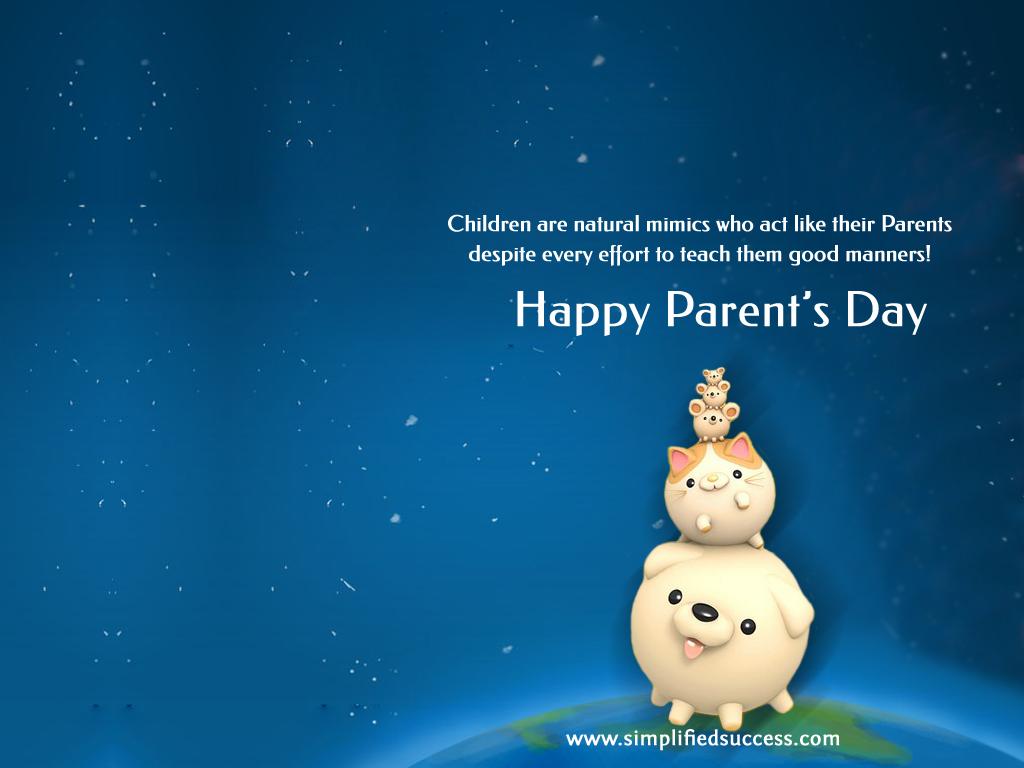 1024x768 Happy Parents Day Desktop Wallpaper Download free