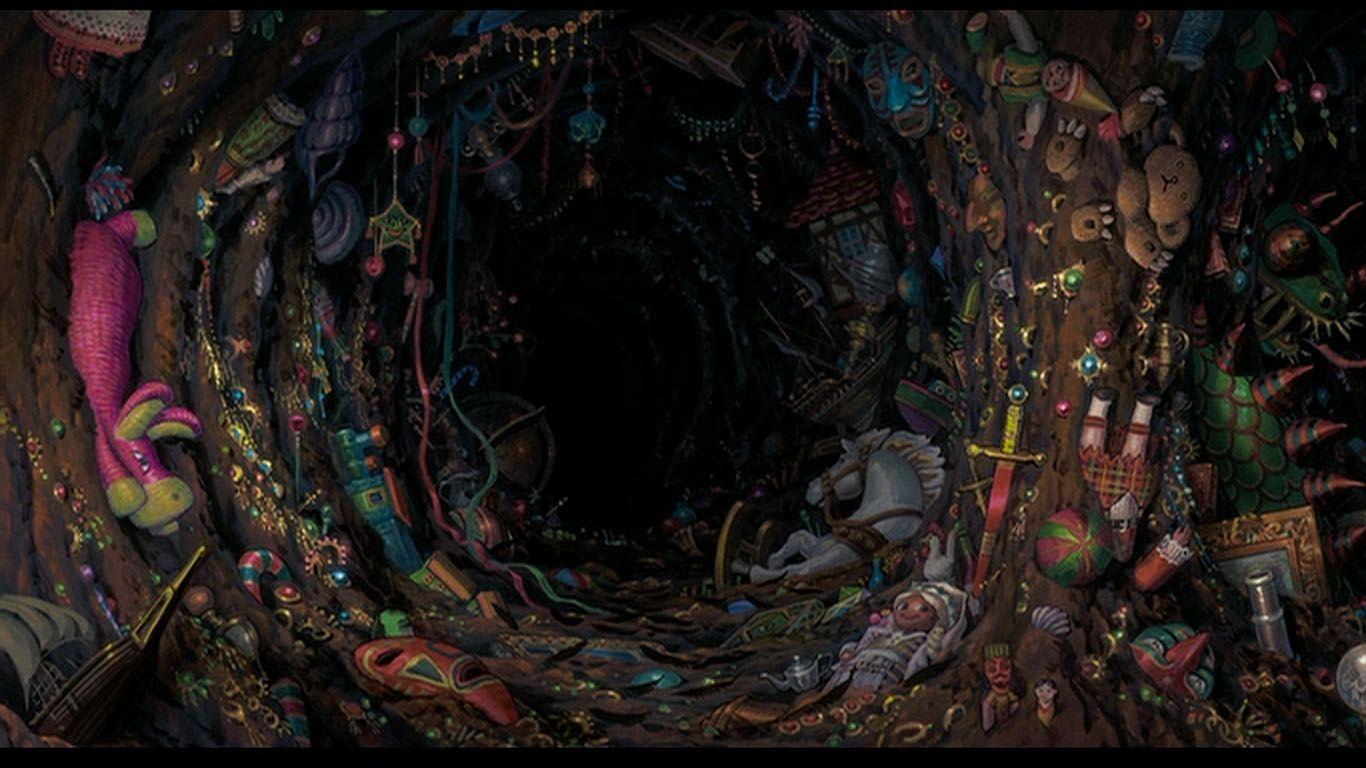 1366x768 (1366×768). Studio Ghibli: the beautiful