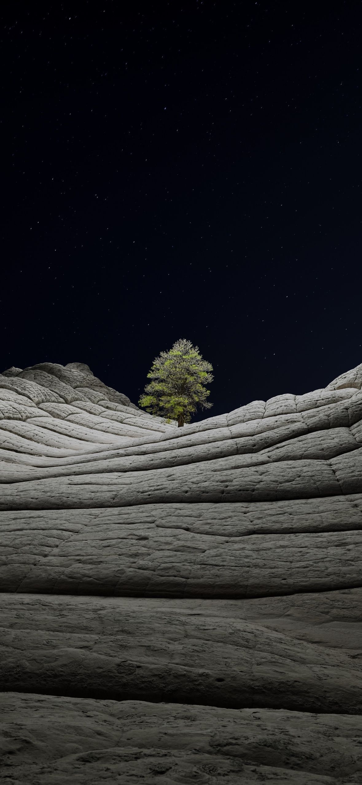 1179x2556 macOS Big Sur Wallpaper 4K, Dark aesthetic, Stock, Night