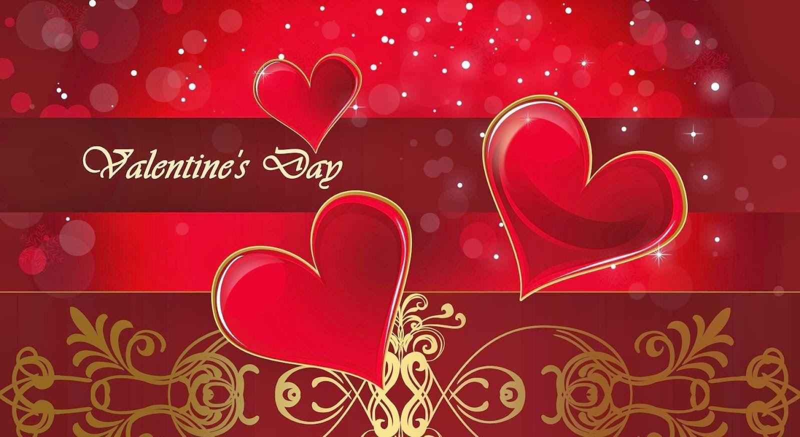 1600x874 Wish You Happy Valentine's Day HD Wallpaper Image Photo