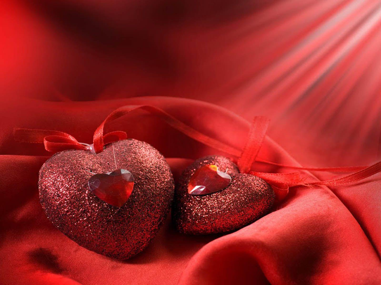 1600x1200 Valentine Hearts Desktop Wallpaper