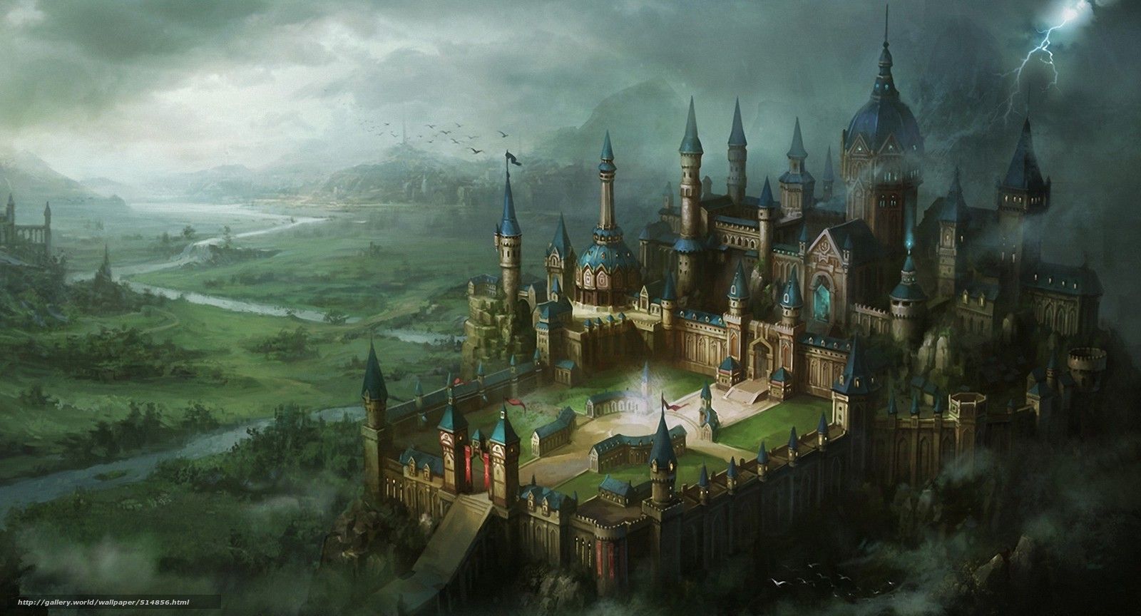 1600x864 Fantasy Valley 47 Wallpaper