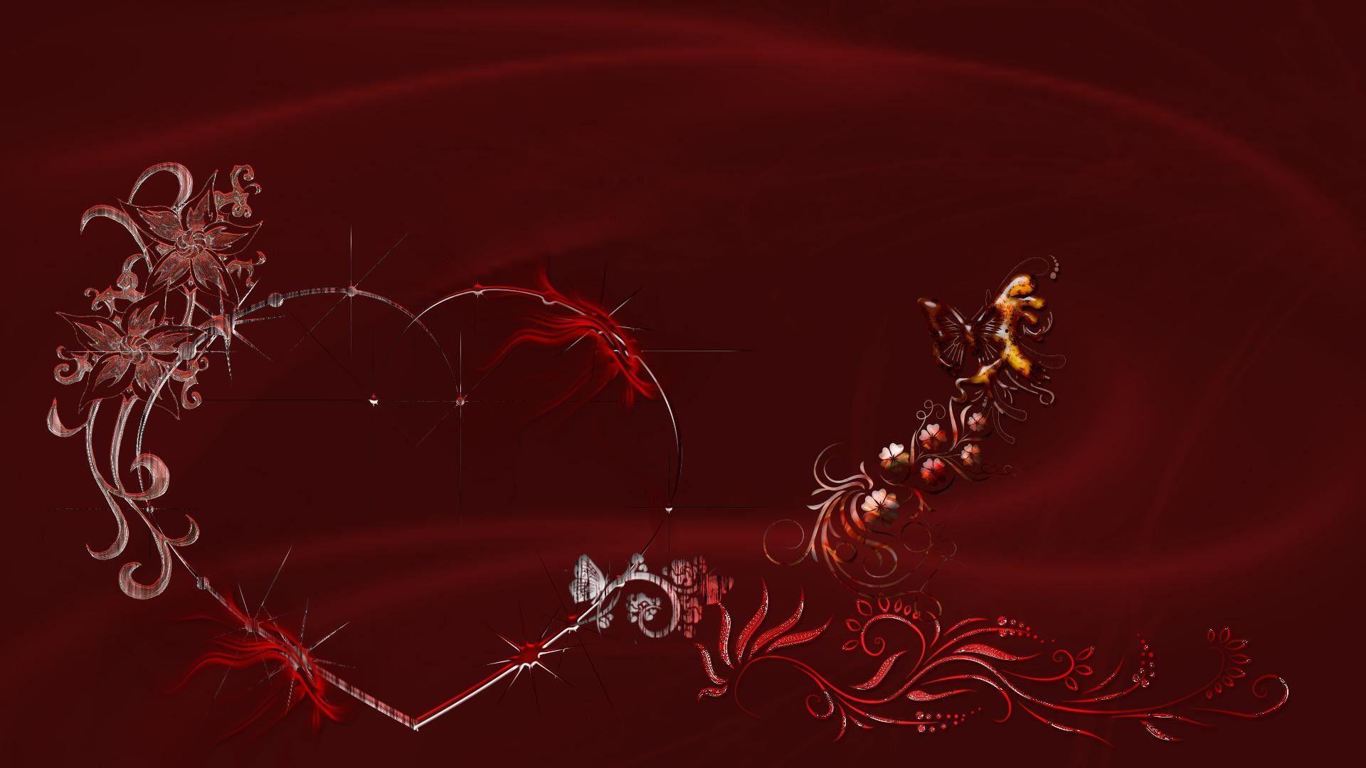 1920x1080 Cute Hearts Wallpaper