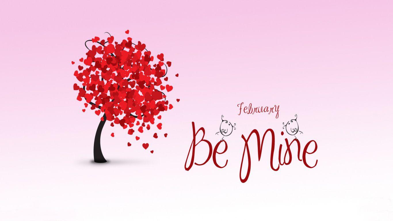 1366x768 Cute Valentine's Day Desktop Wallpaper at