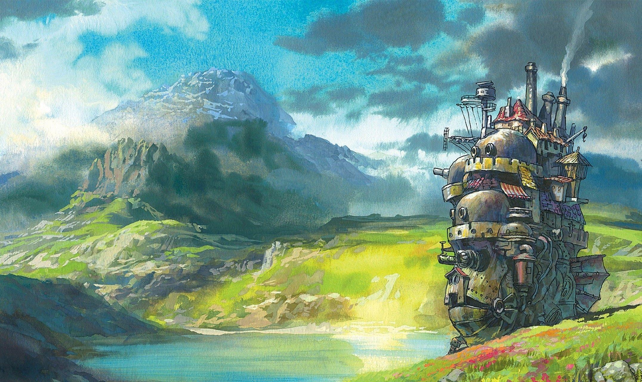 2152x1280 Hayao Miyazaki HD Wallpaper Desktop Image and Photo