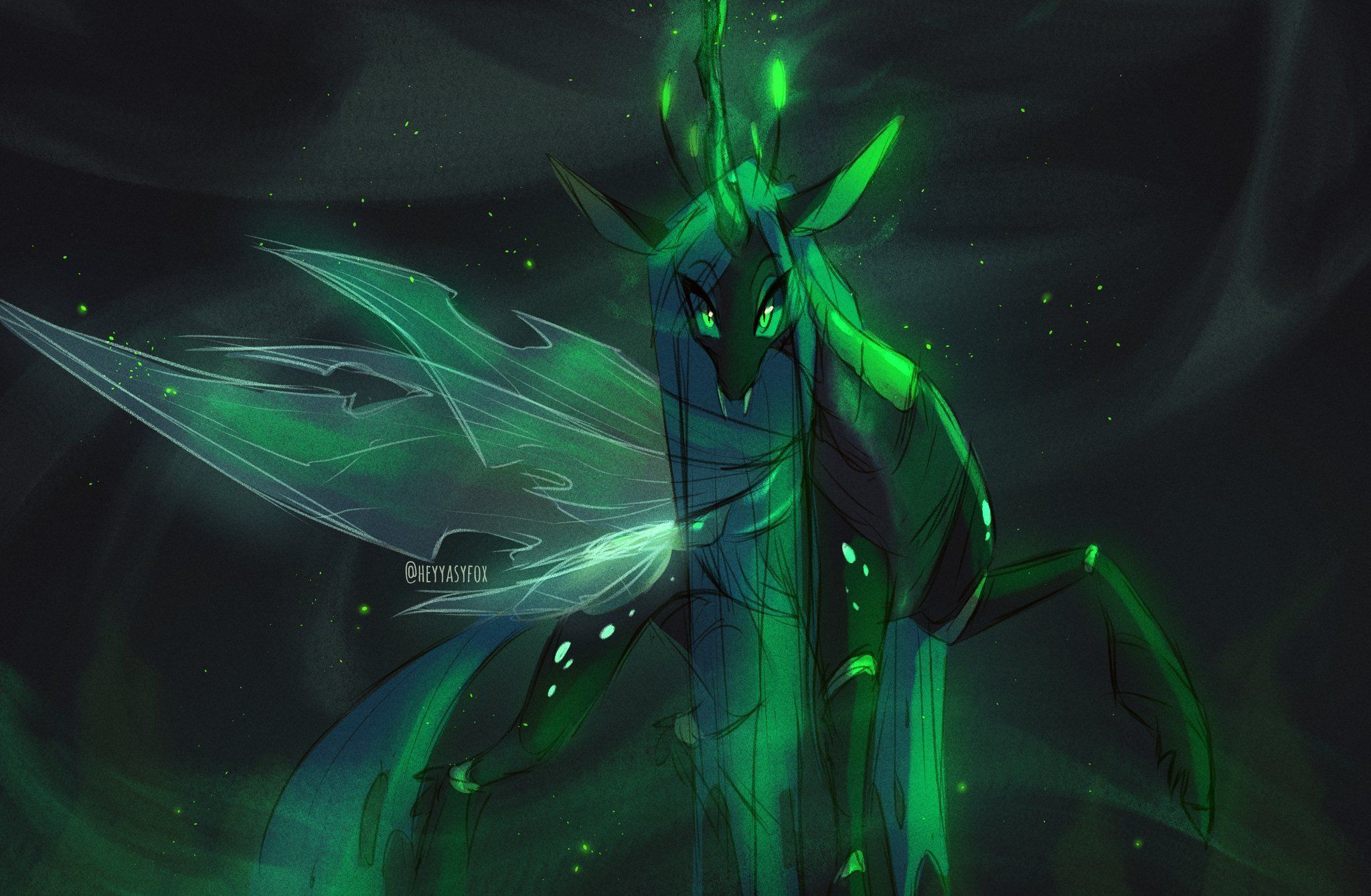 2048x1339 Yasy ✦ on X: Queen Chrysalis