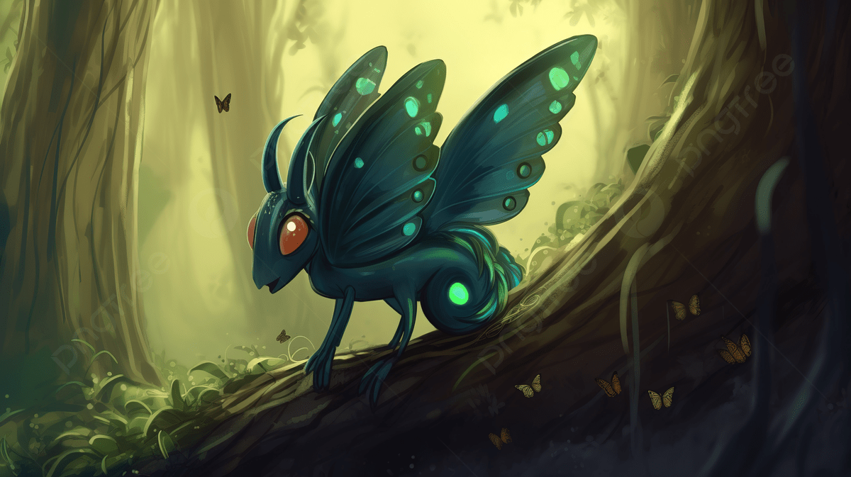 1200x673 Fairy In A Forest That Looks Like An