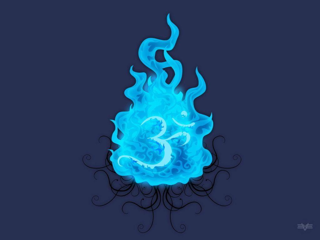 1024x768 Cold Flame Abstract Wallpaper HD. Abstract Wallpaper