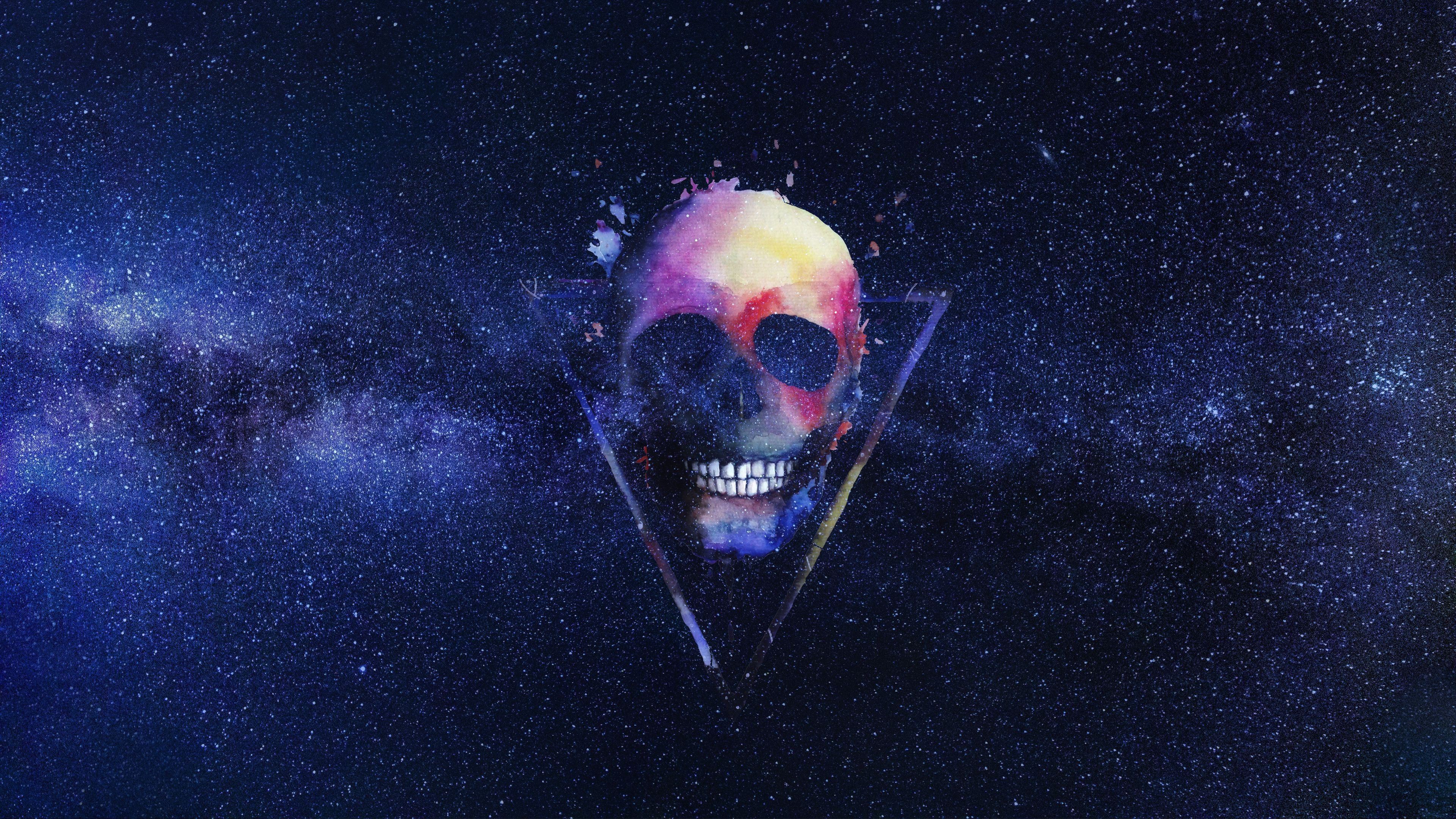 3840x2160 Download wallpaper 3840x2160 skull